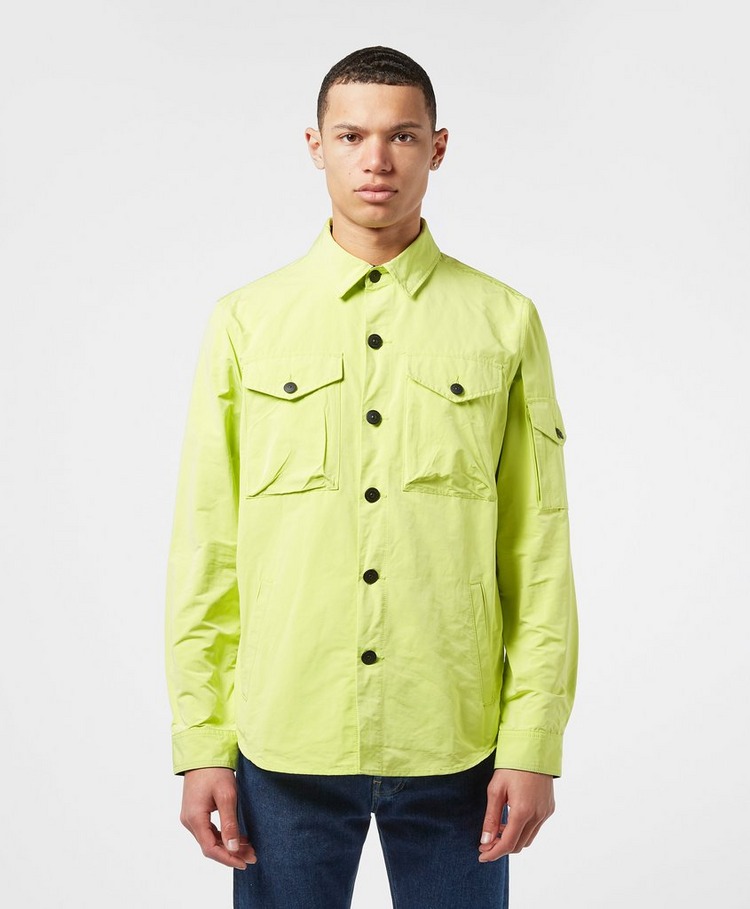 Barbour beacon askern overshirt green online