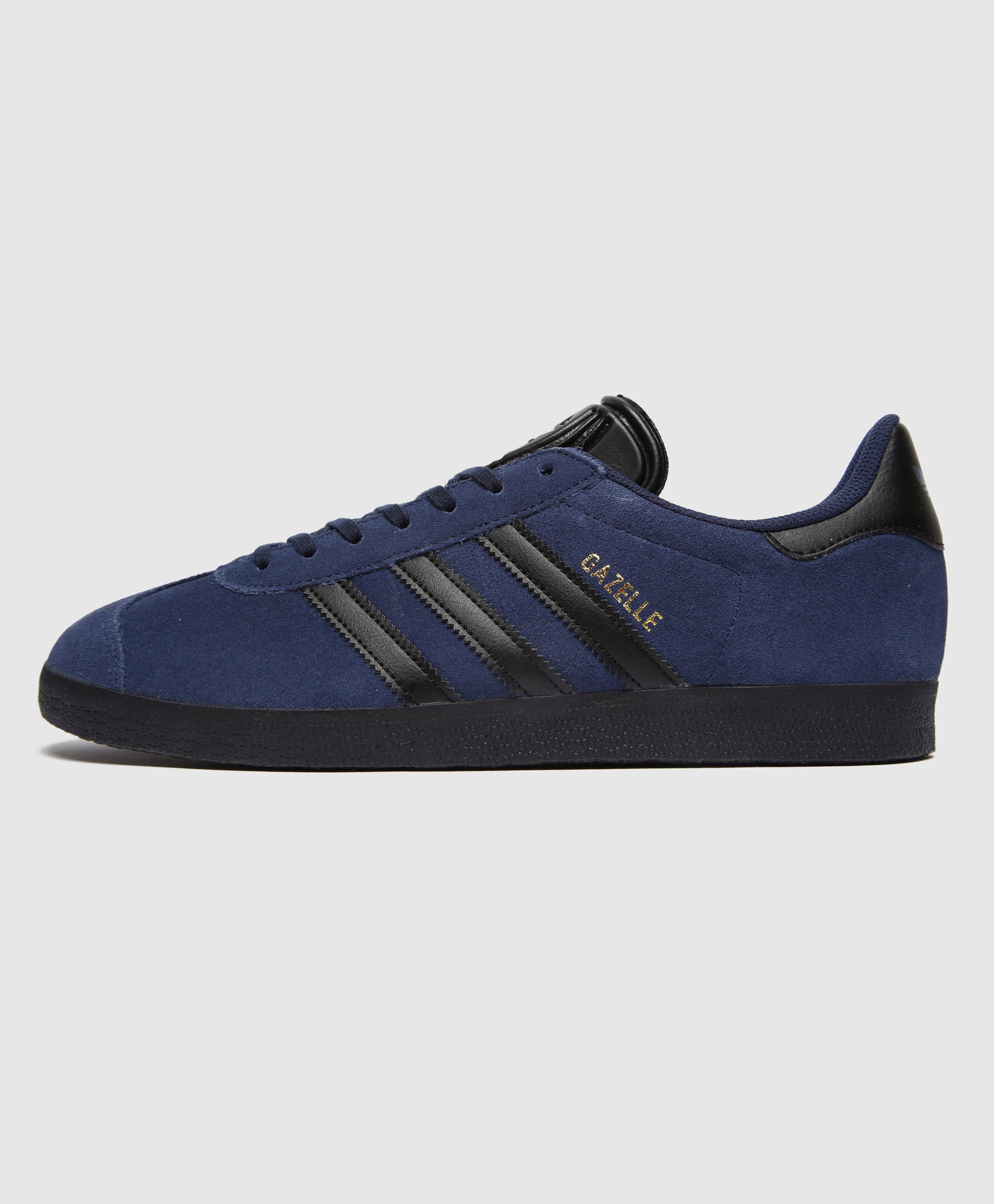adidas gazelle blue and black