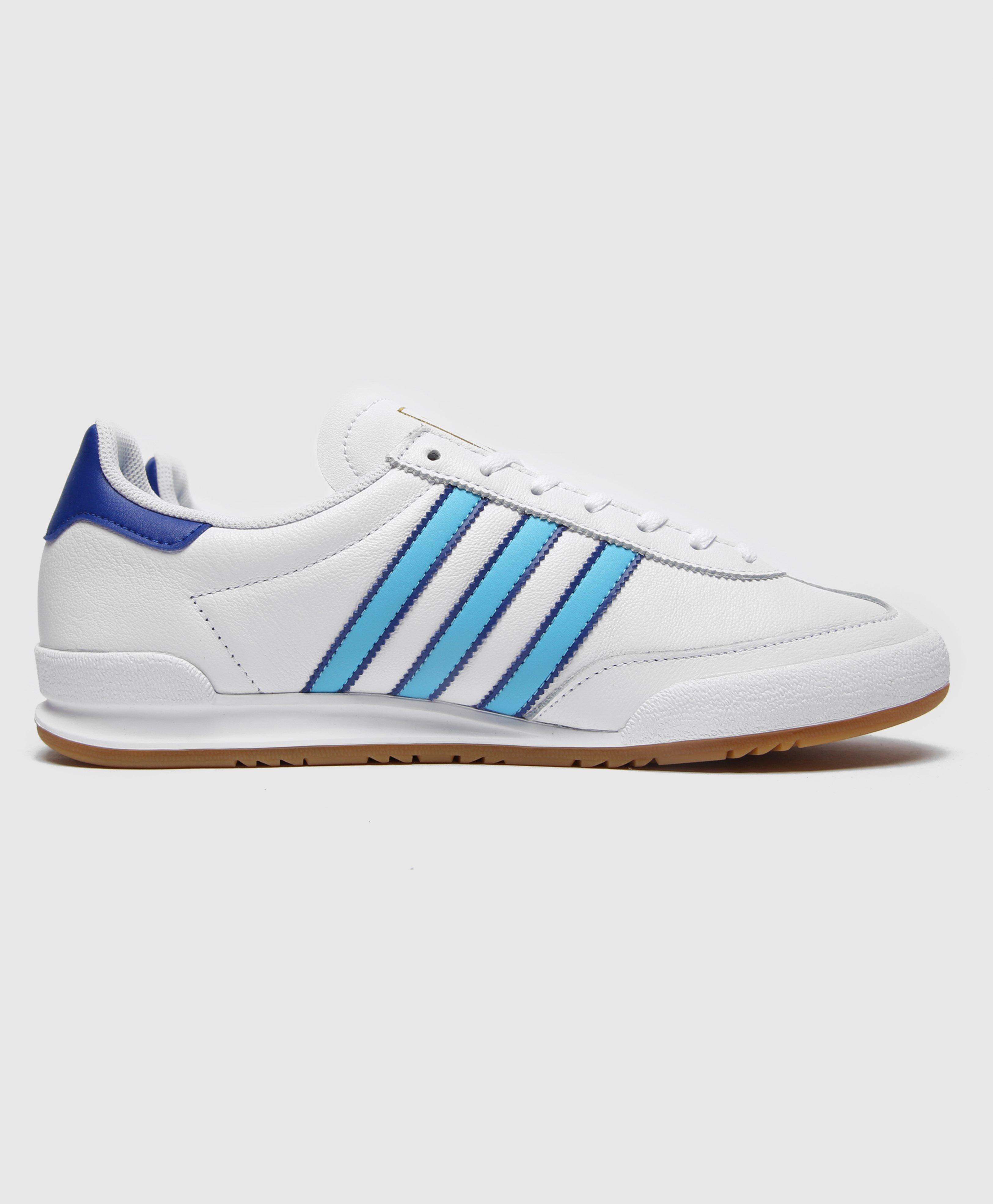 adidas jeans white leather