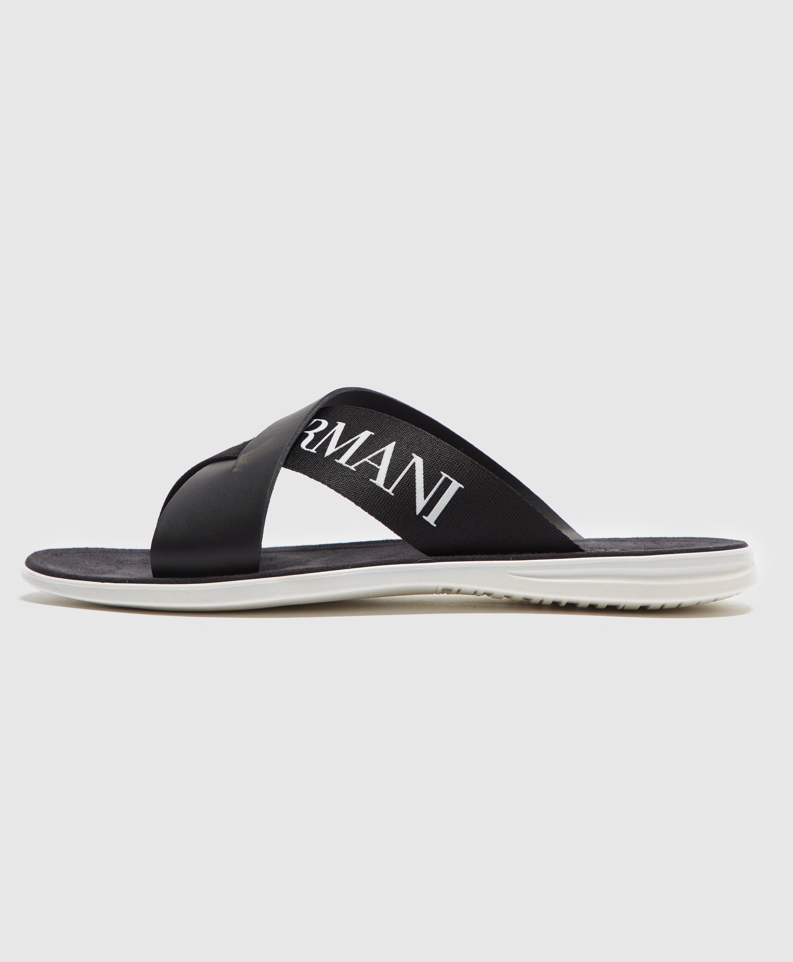 emporio armani flip flops