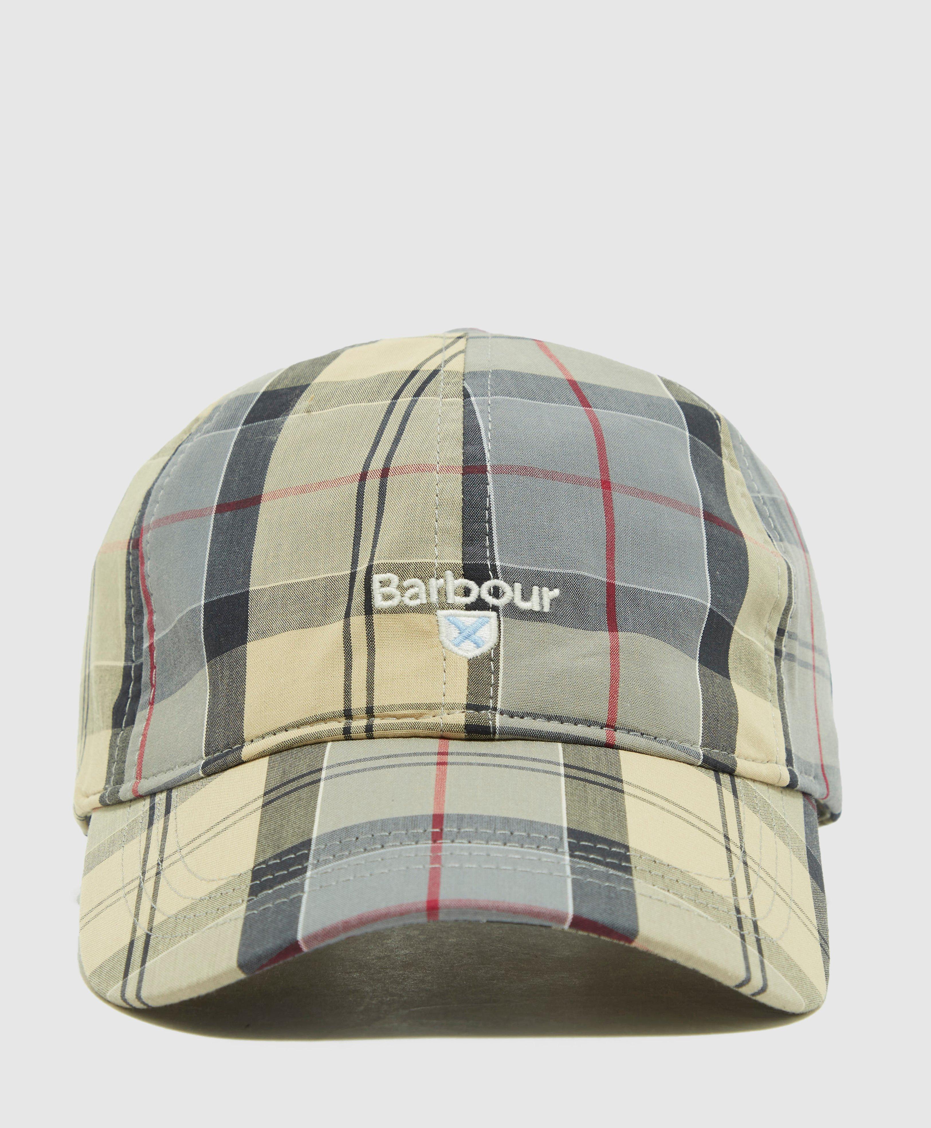 barbour tartan cap