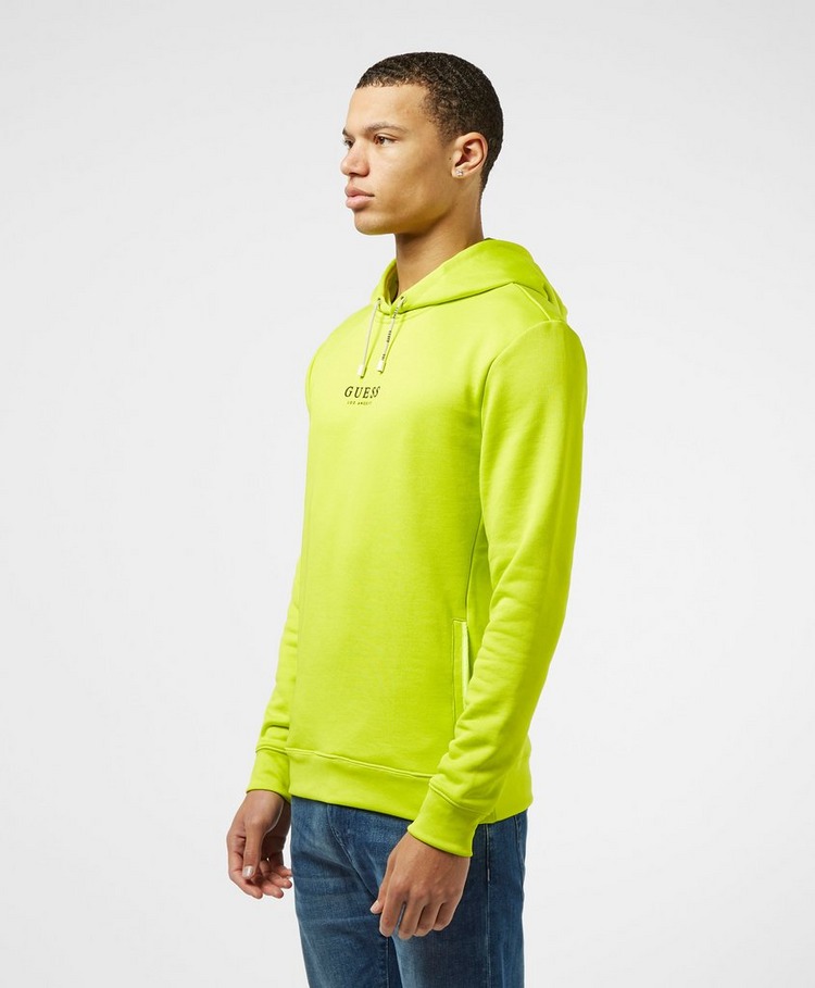 guess high build triangle overhead hoodie