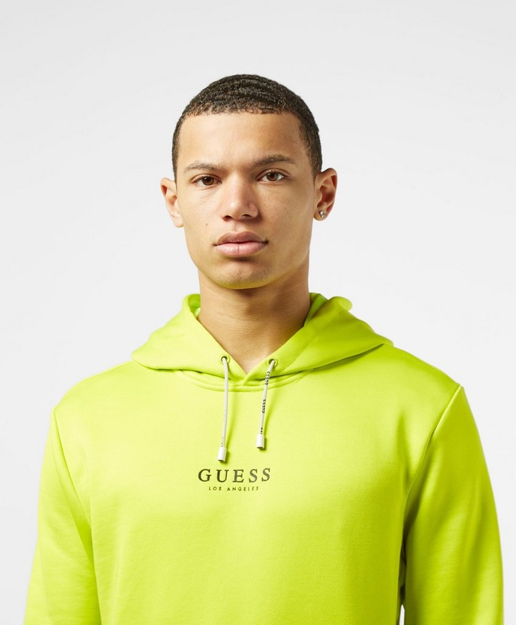 guess high build triangle overhead hoodie