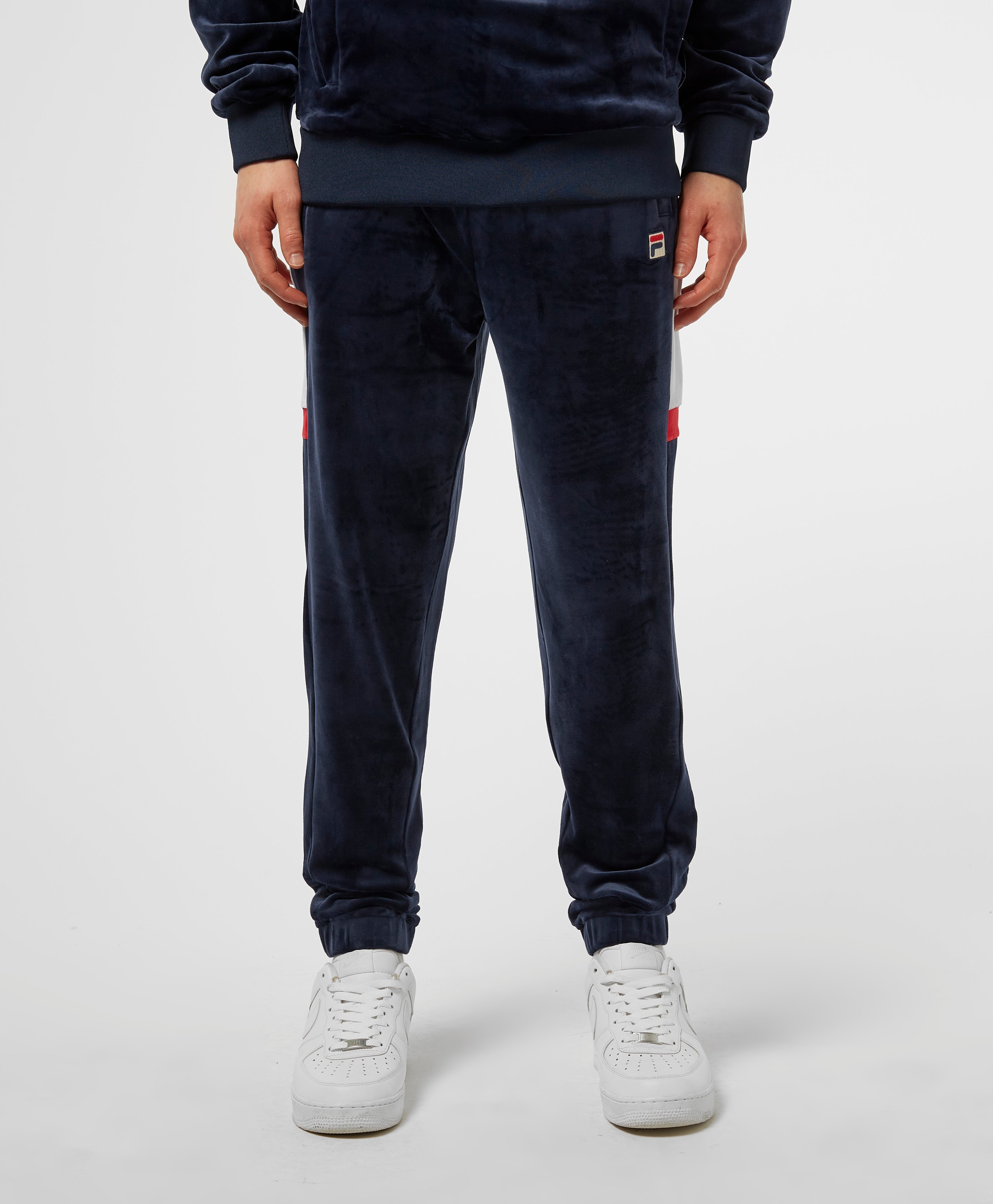 fila velour track pants