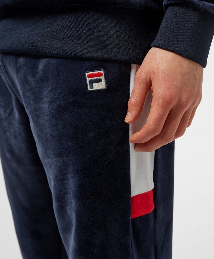 fila velour track pants