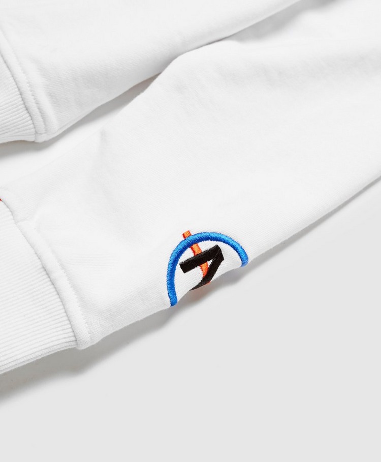 white nautica sweatshirt