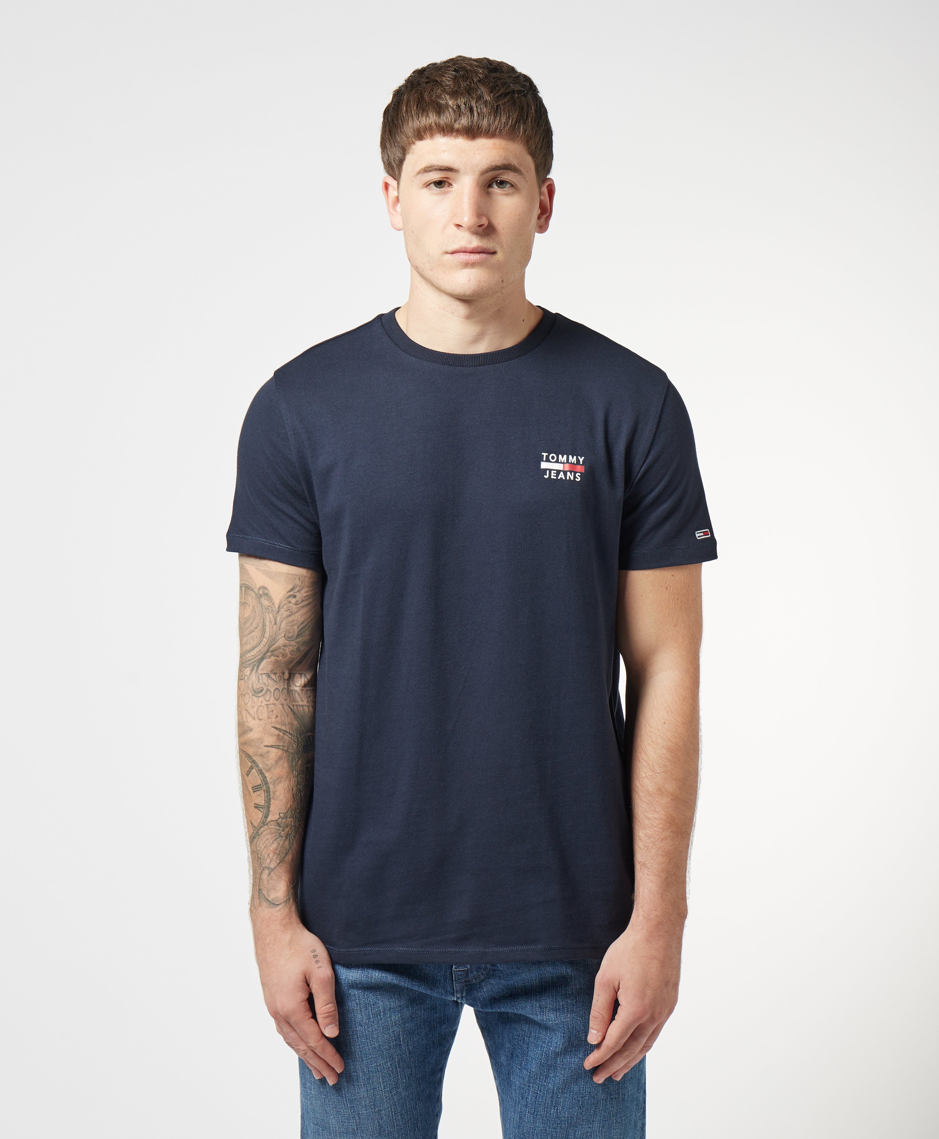 Tommy Jeans Chest Logo Short Sleeve T-Shirt | scotts Menswear