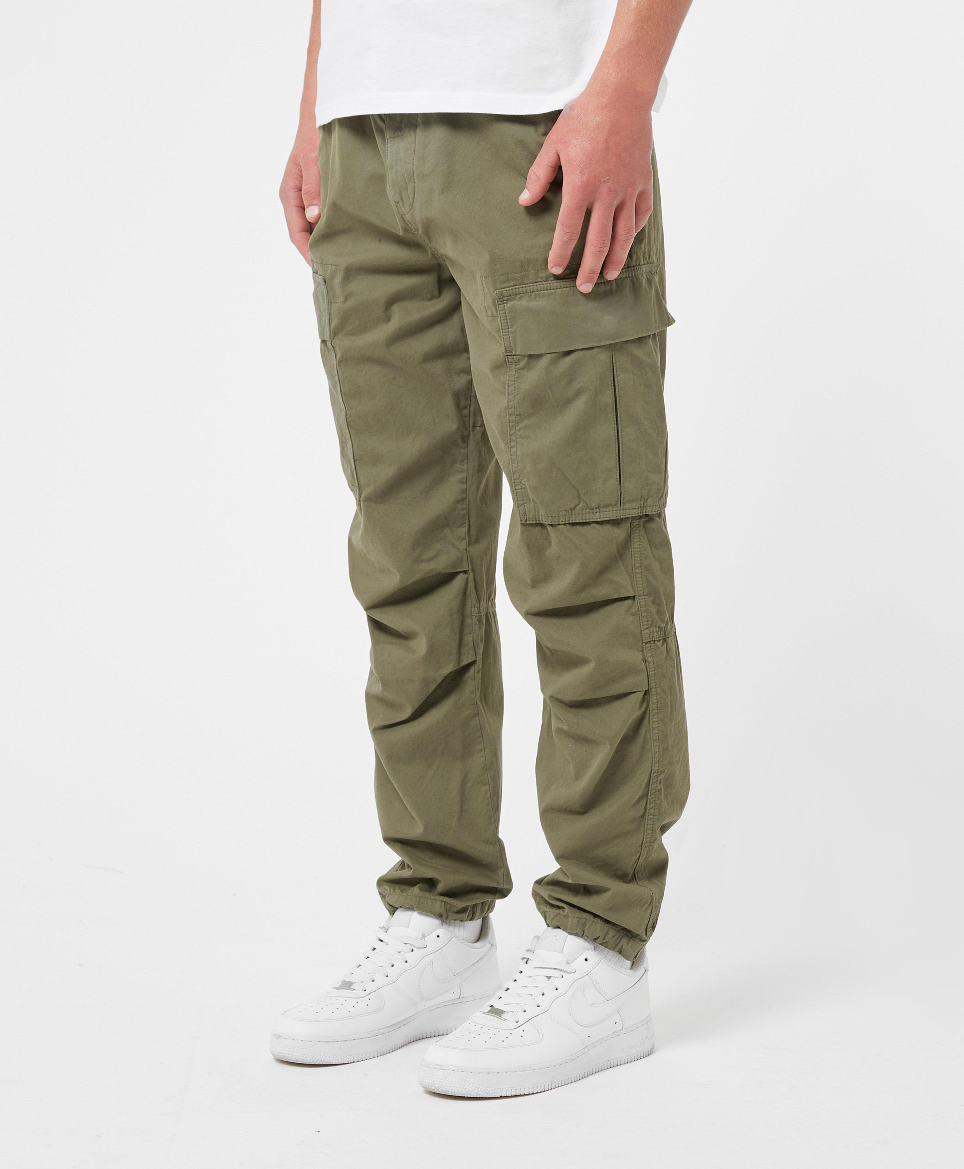 pretty green cargo trousers