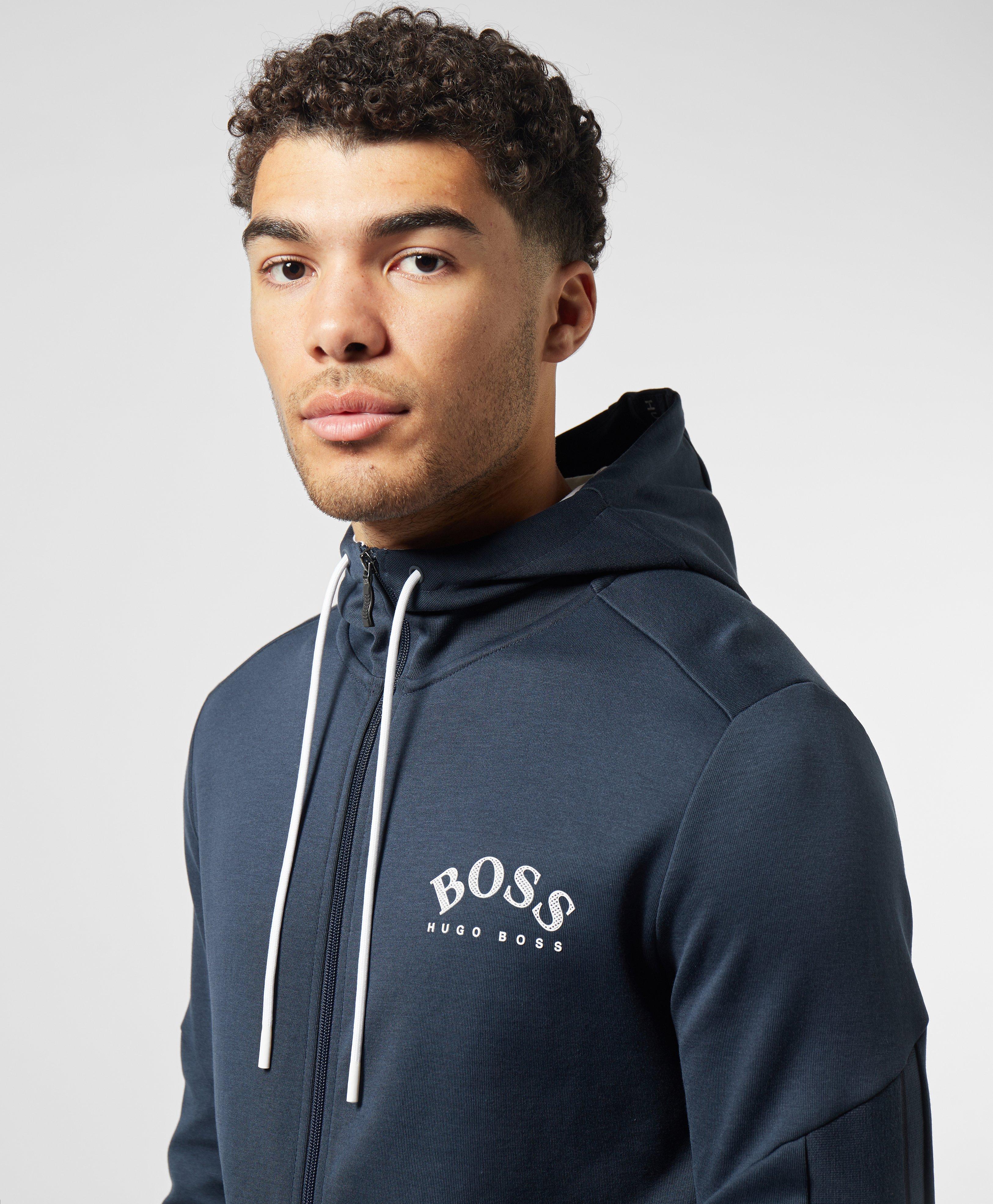 hugo boss full zip sweatshirt