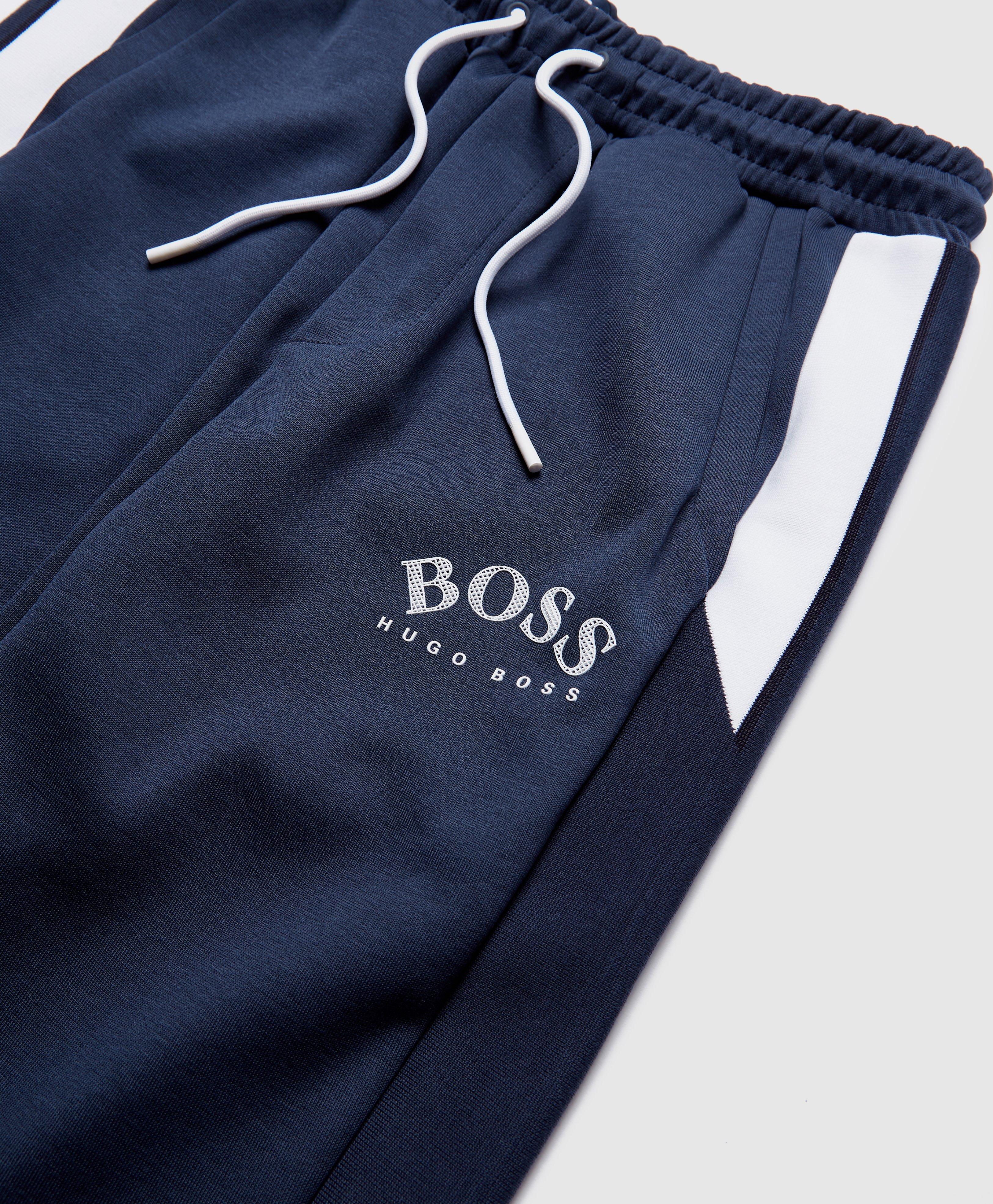 boss hadiko track pants navy