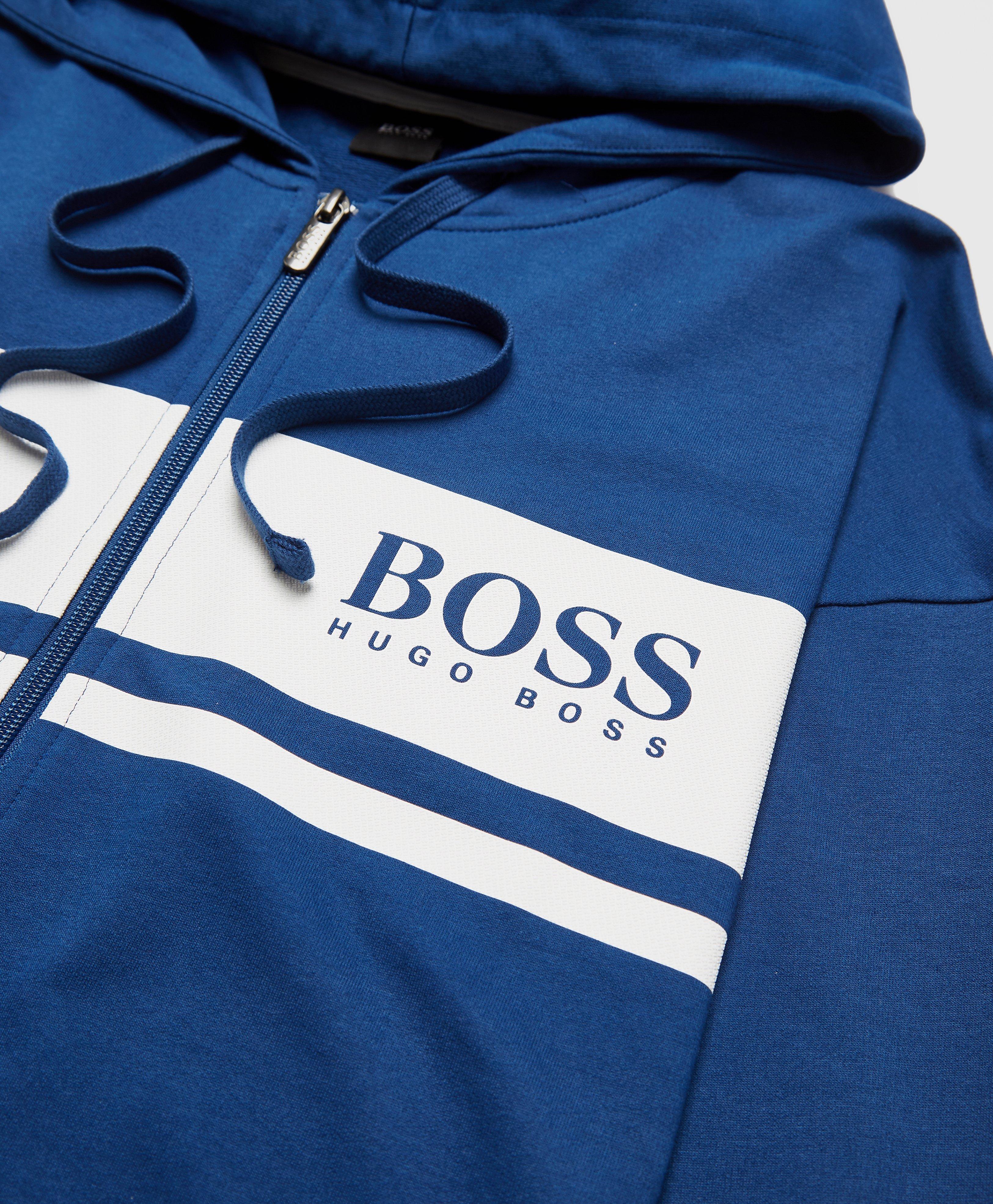 boss authentic full zip hoodie