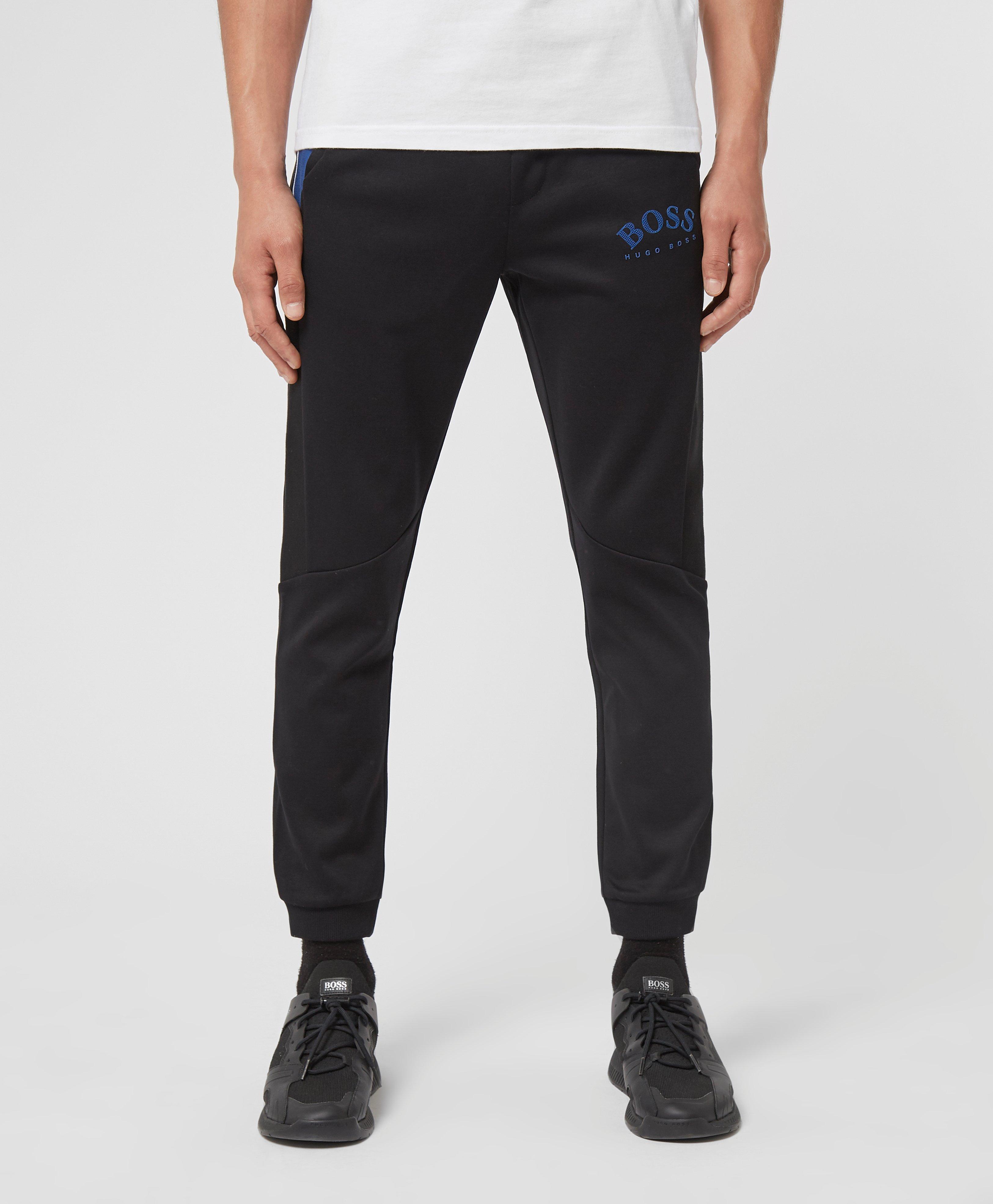 boss hadiko track pants black