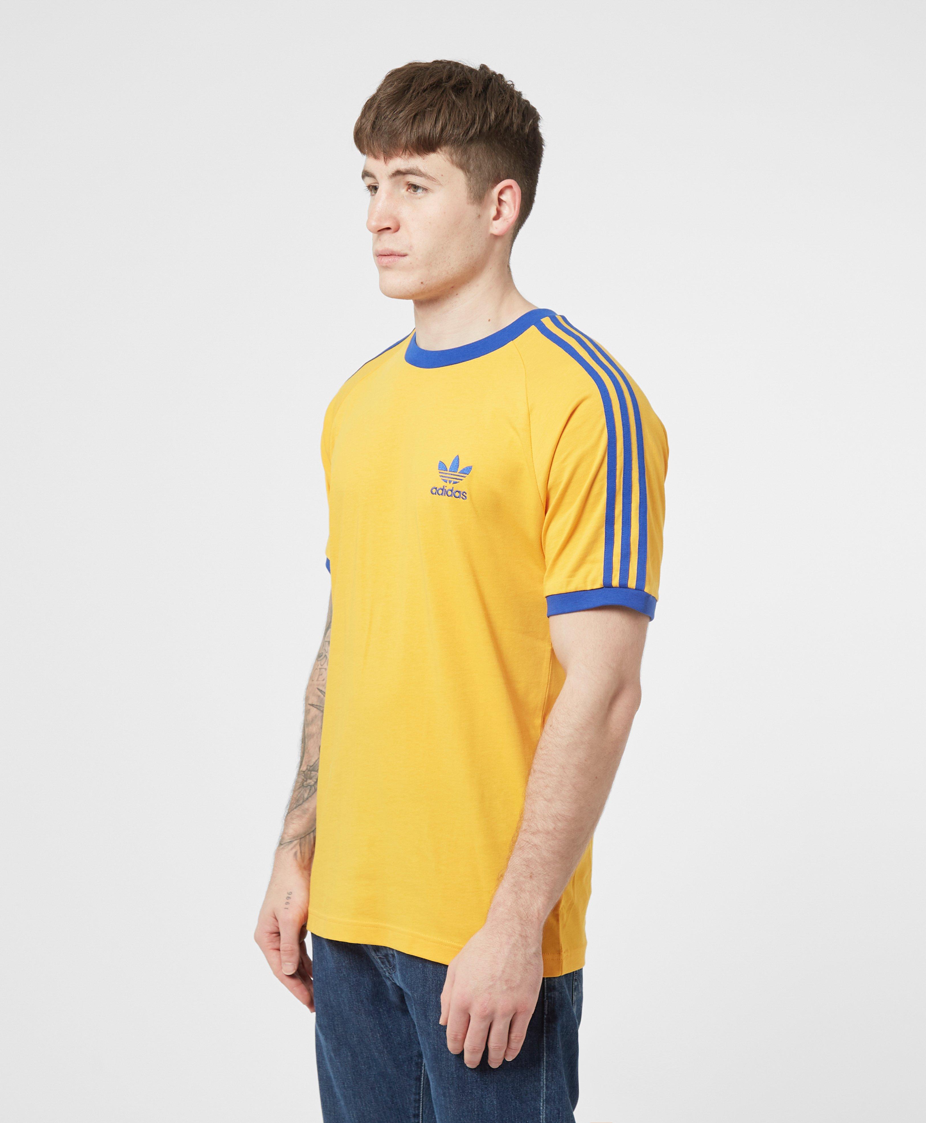 adidas california t shirt orange