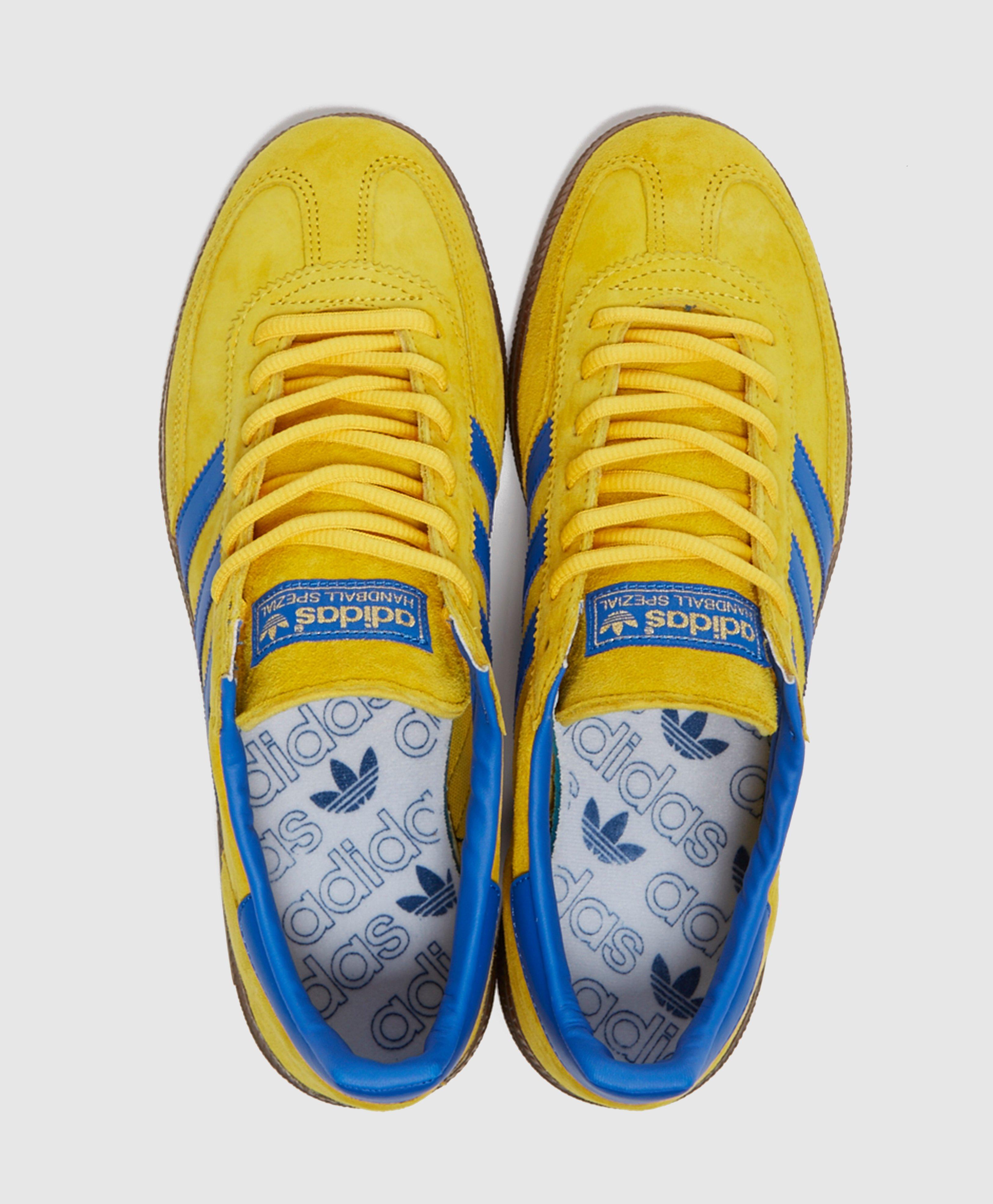 adidas handball spezial blue and yellow