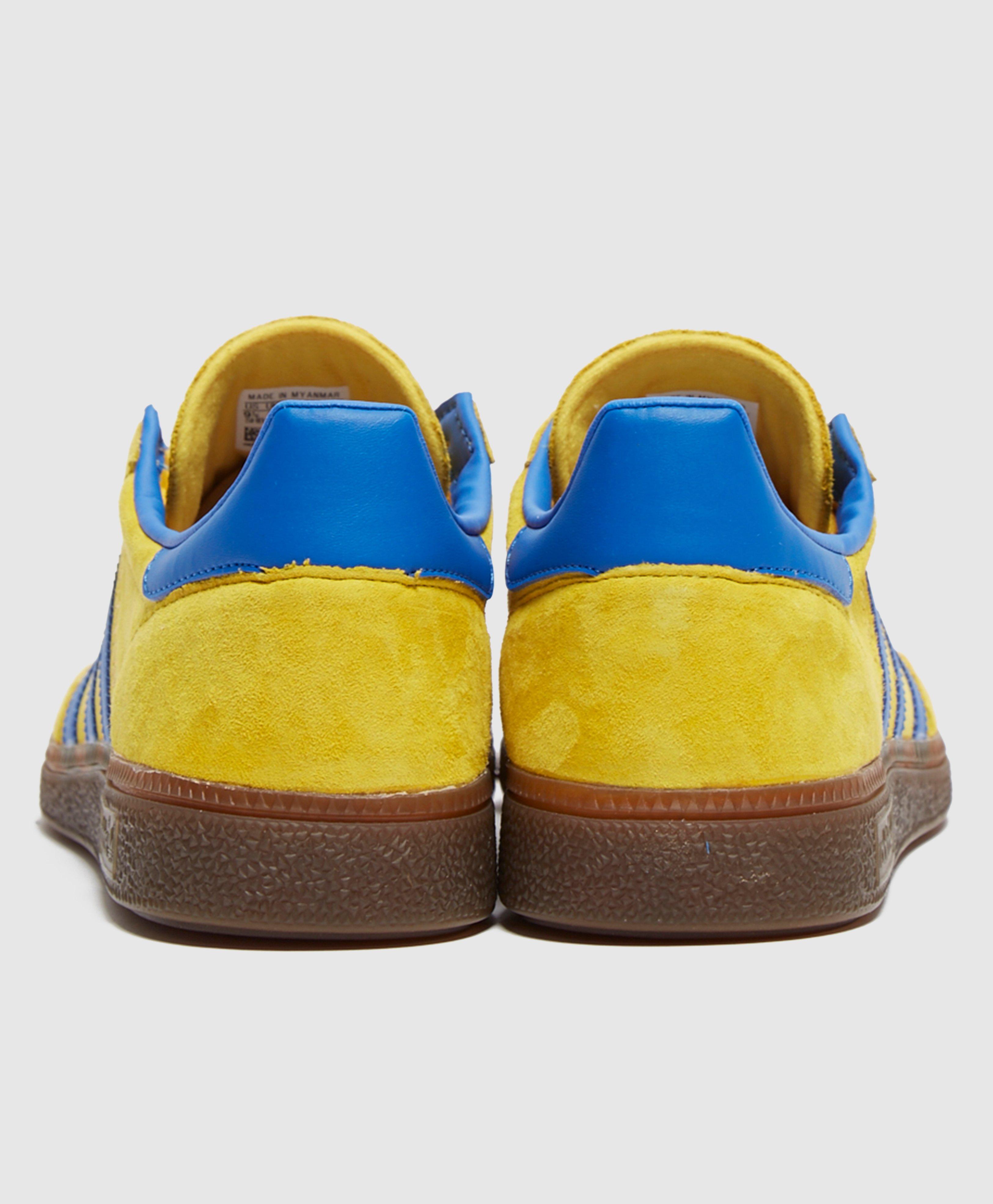 adidas handball spezial blue and yellow