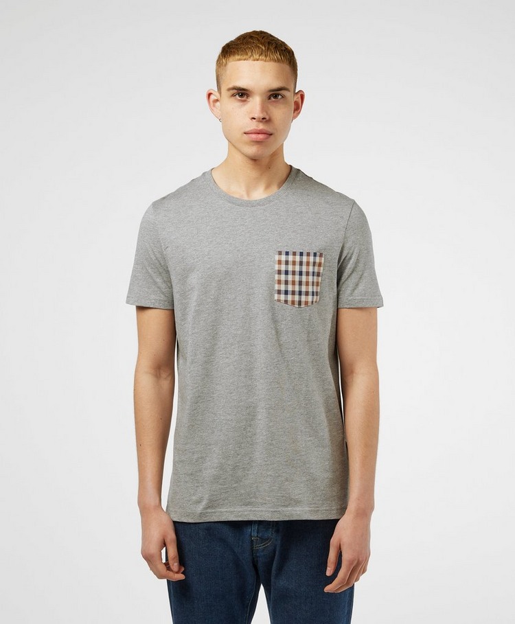 aquascutum check shirt