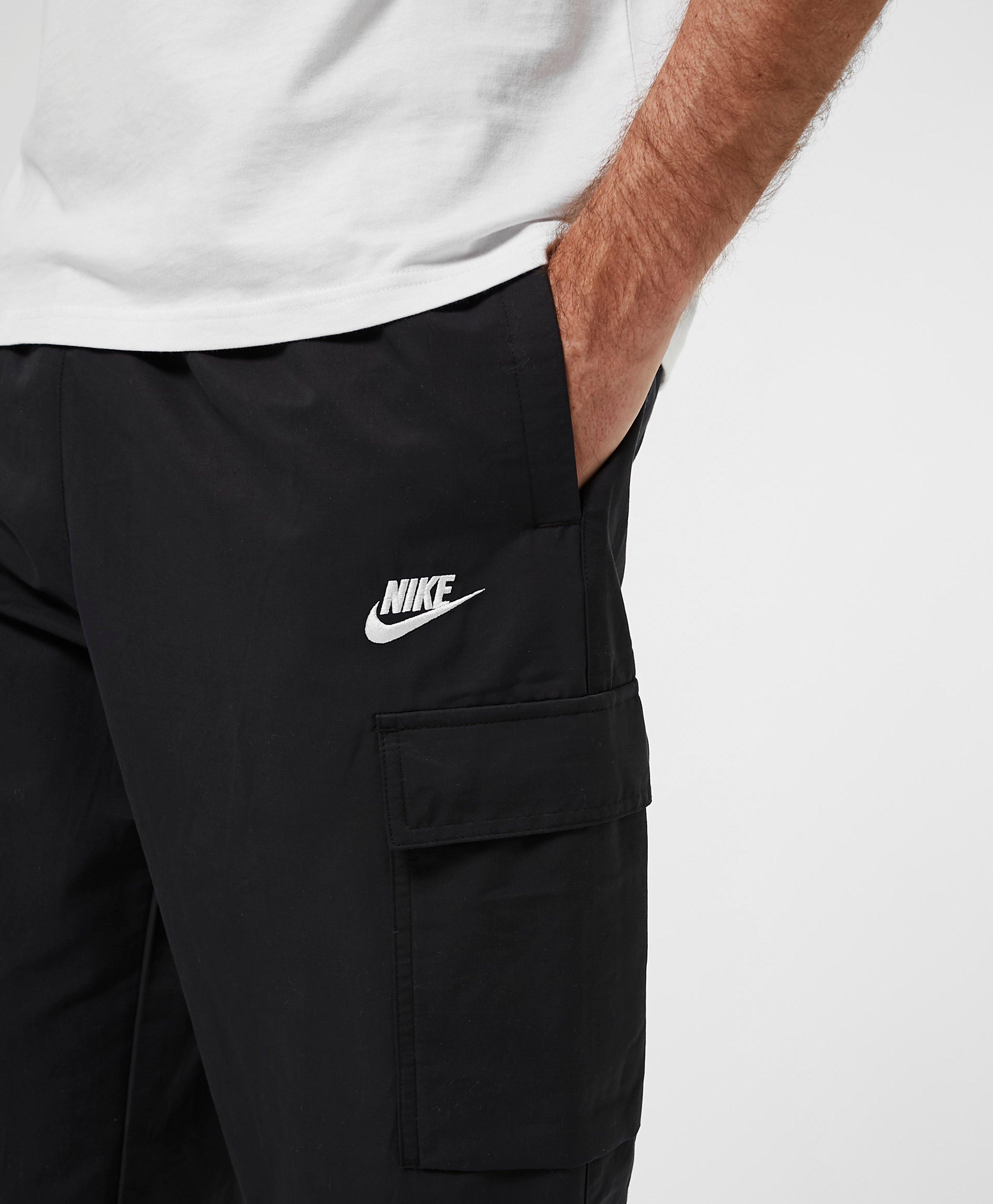 nike players woven cargo track pants
