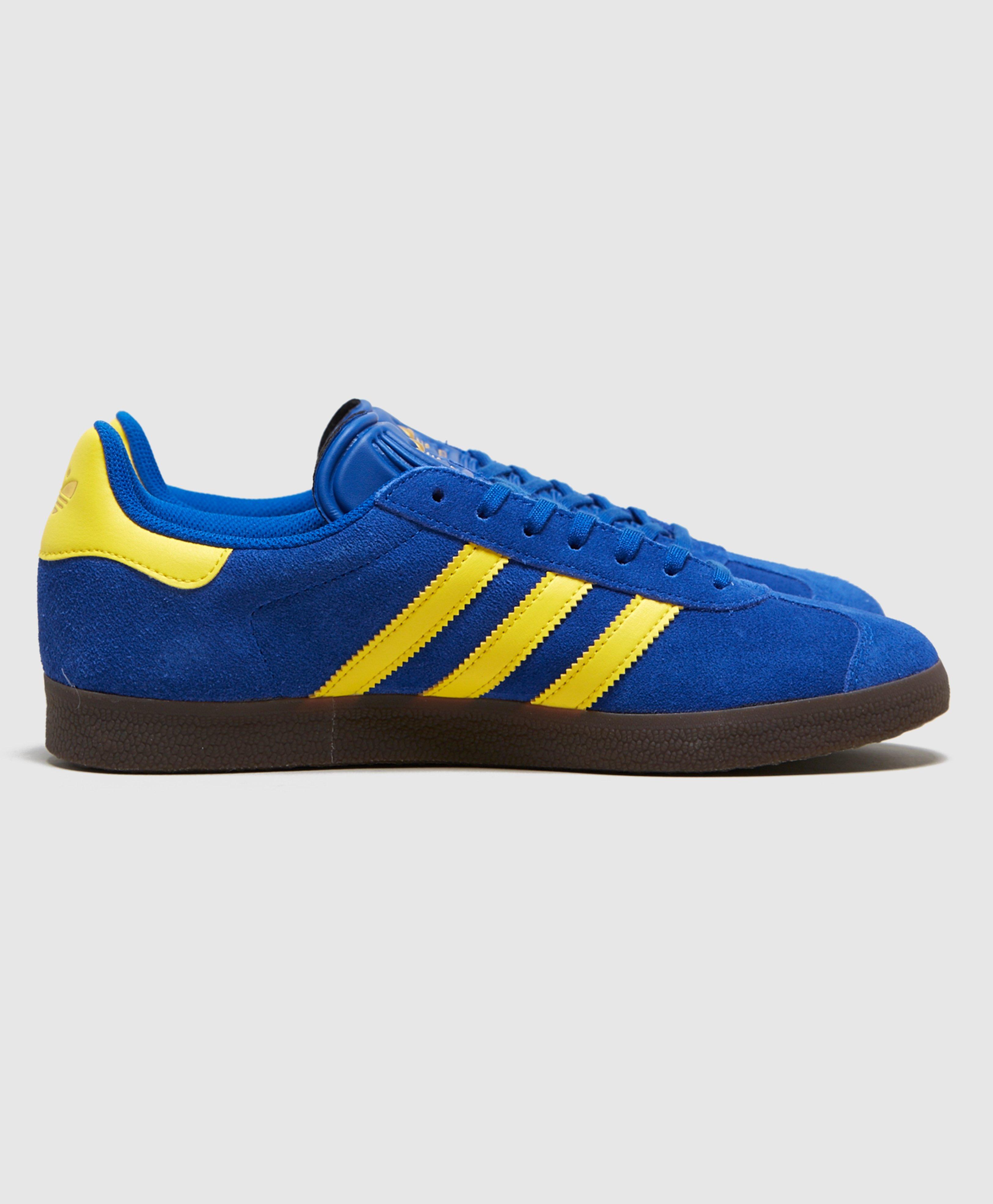 adidas gazelle blue suede