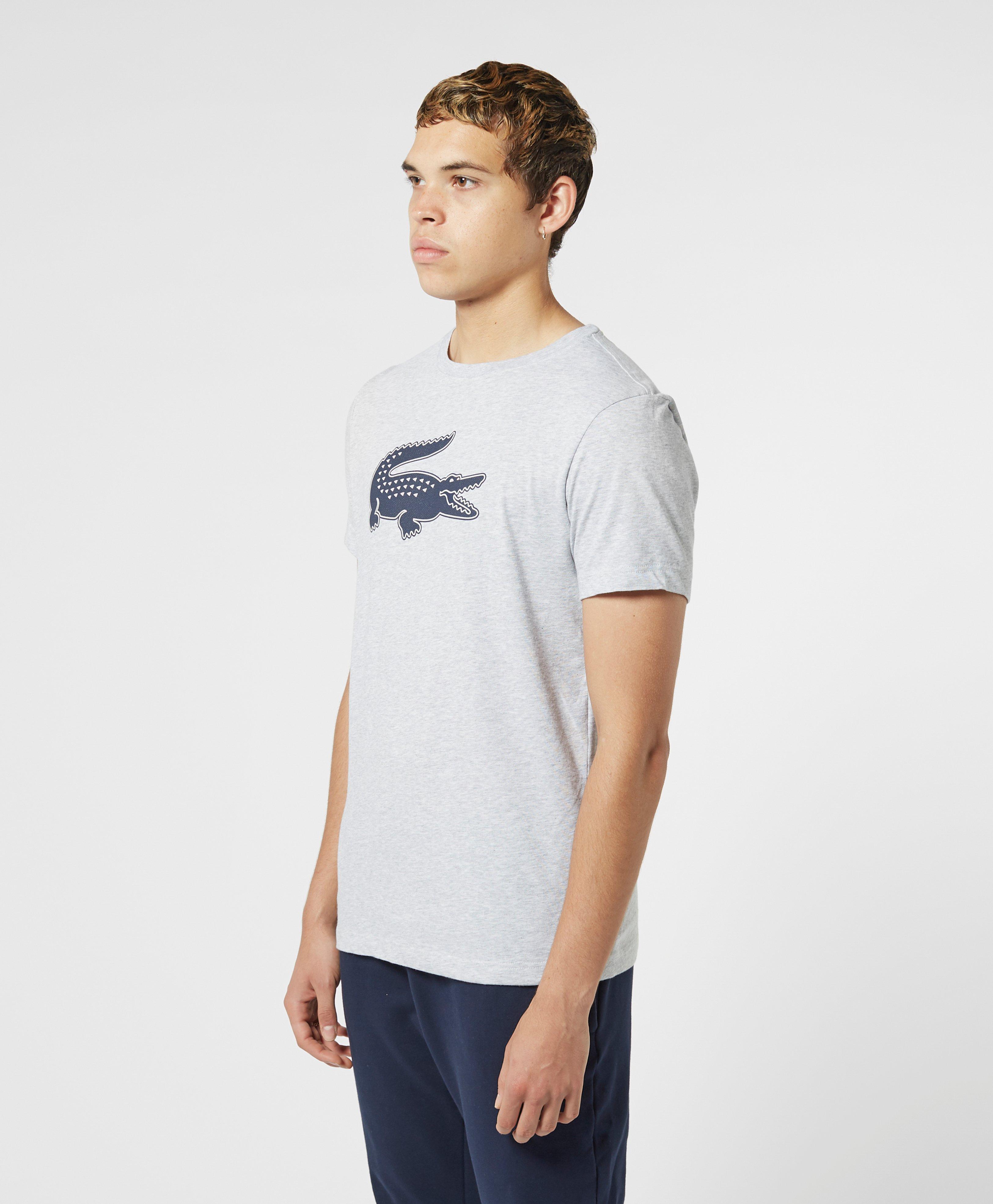 grey lacoste t shirt