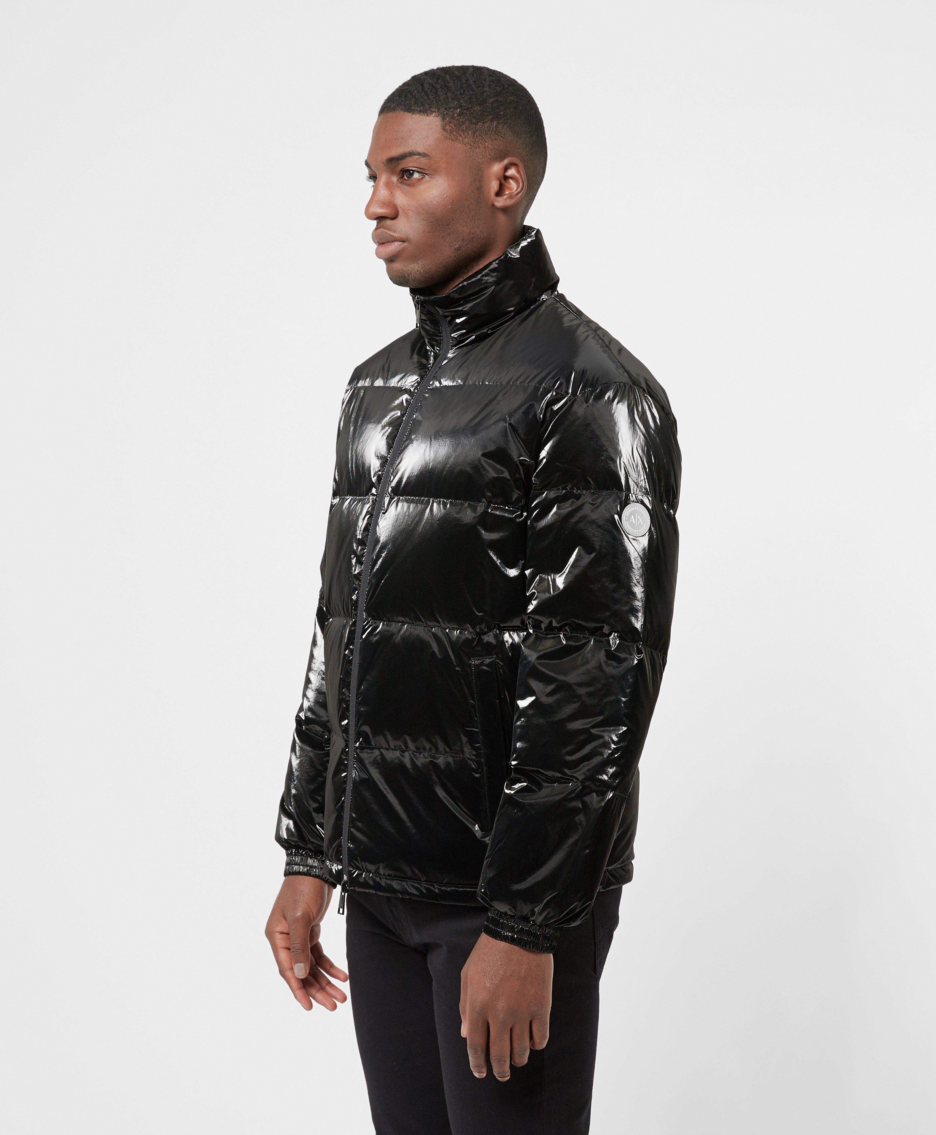 armani exchange shiny jacket