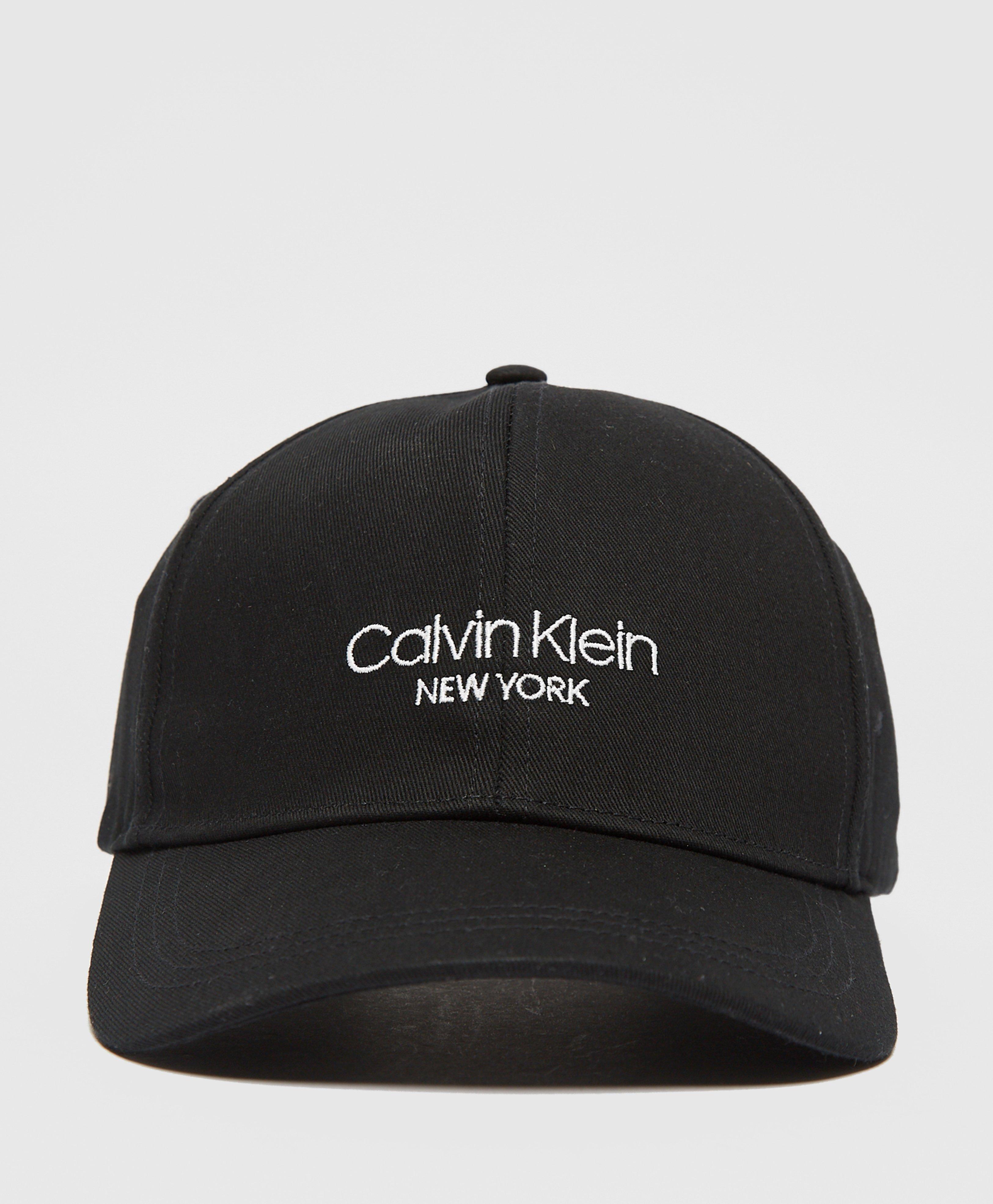 calvin klein logo cap