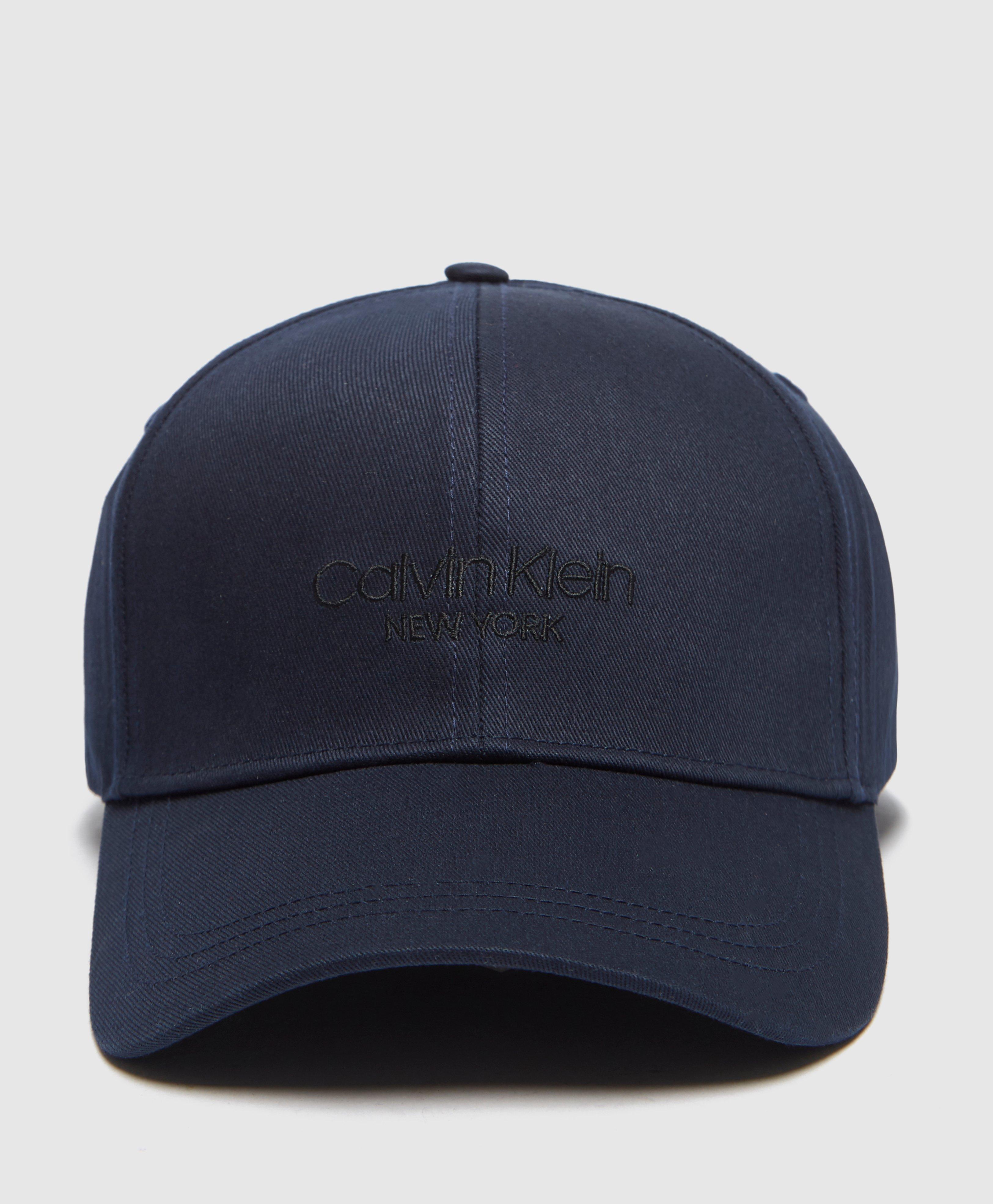calvin klein logo hat