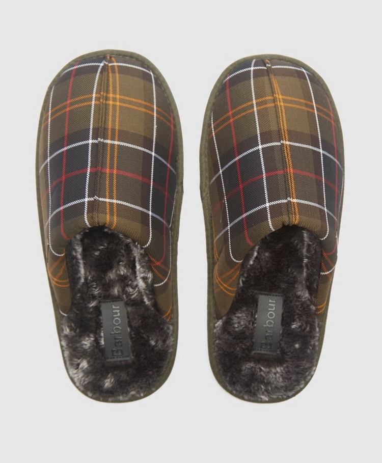 Barbour Young Tartan Slippers