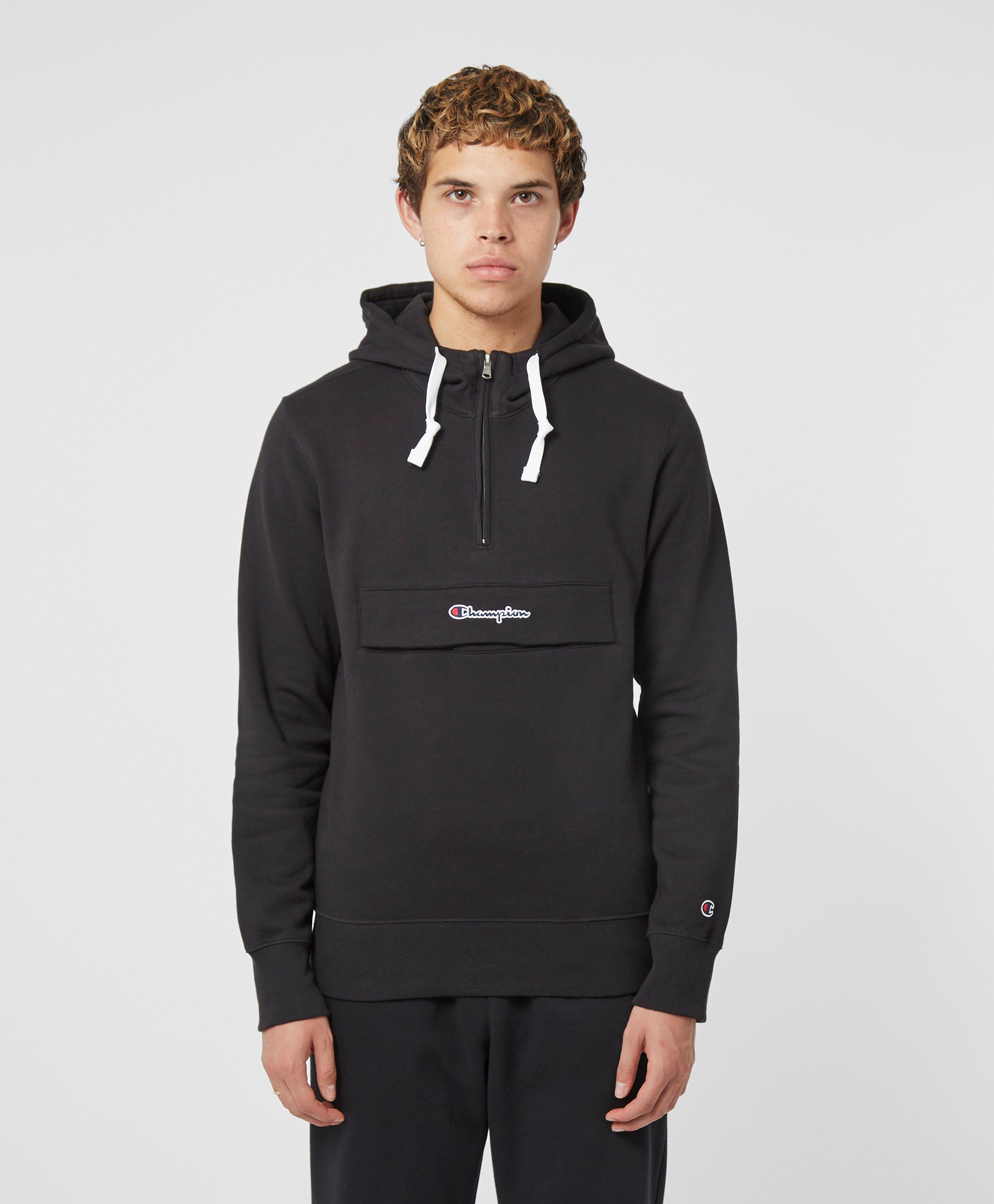 champion half zip hoodie