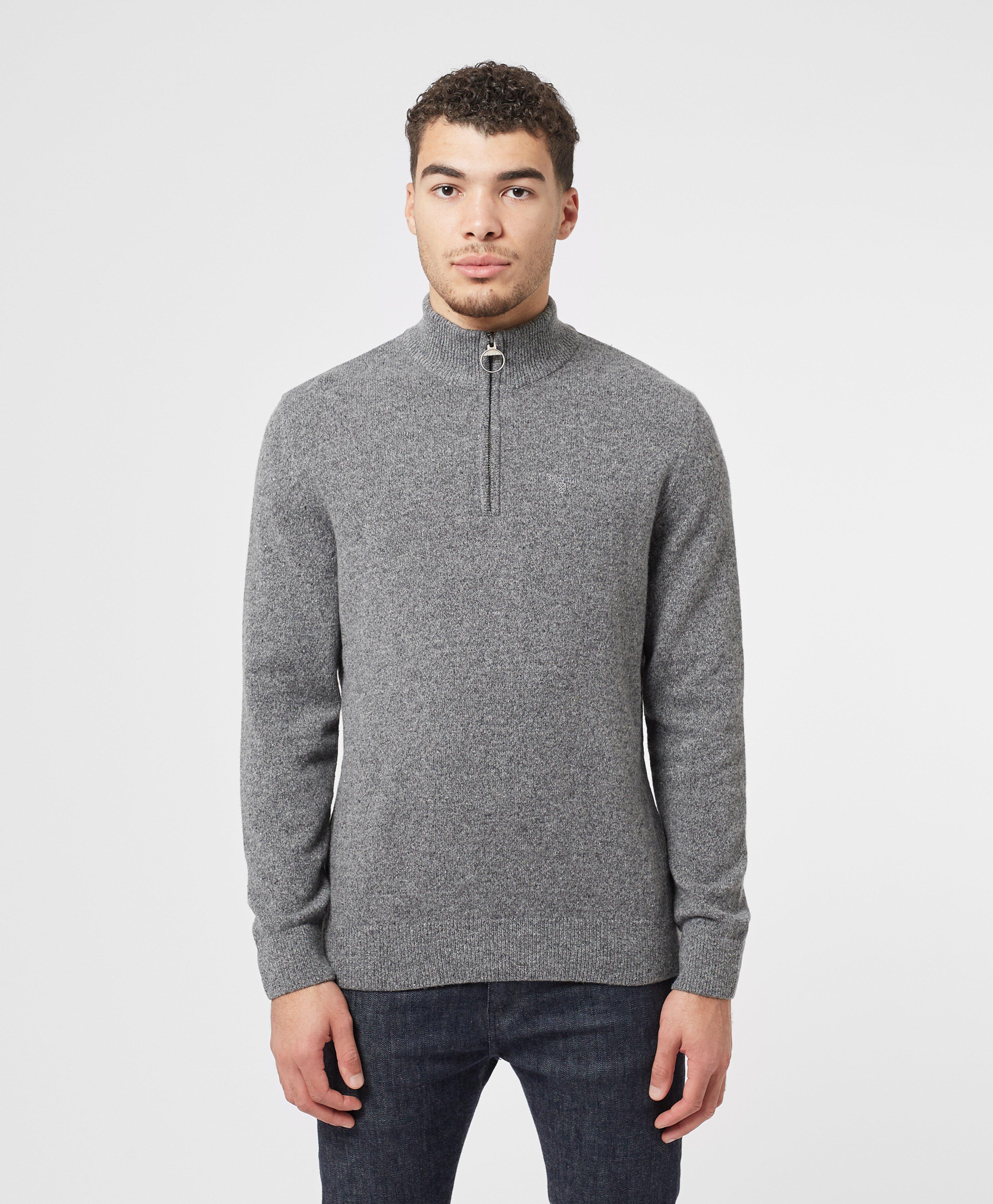 barbour tisbury half zip sweater