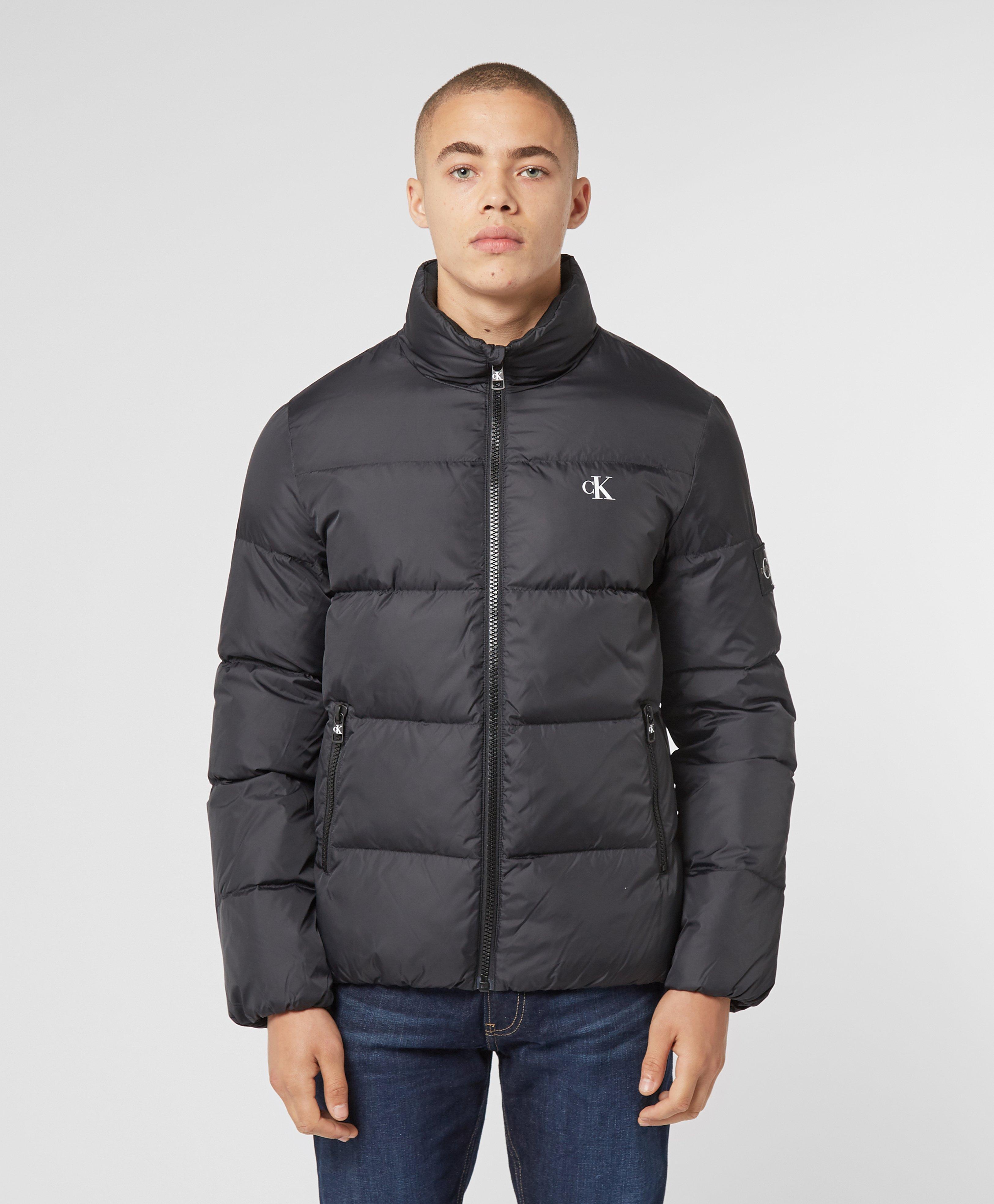 calvin klein jeans down padded jacket