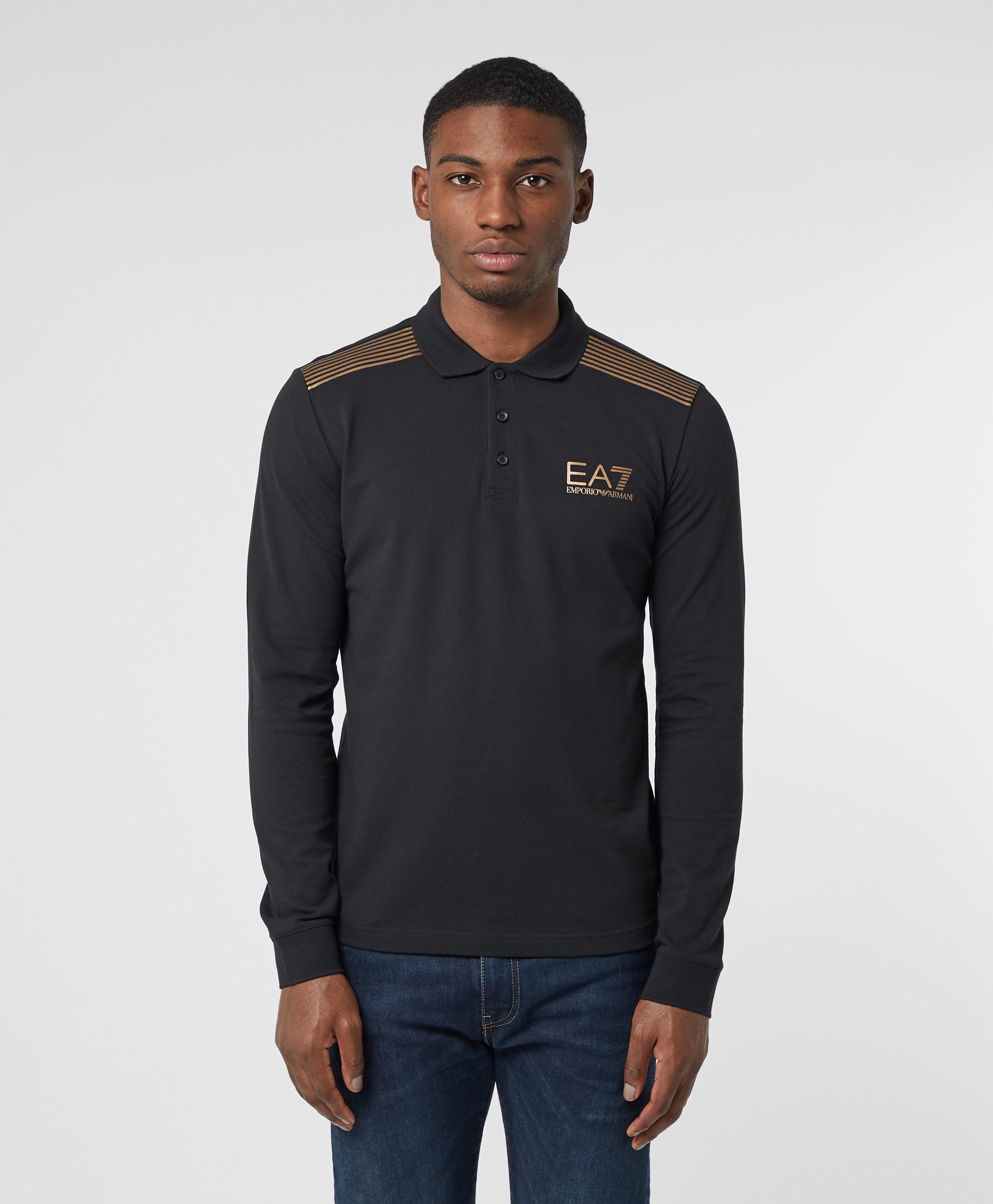 ea7 polo long sleeve