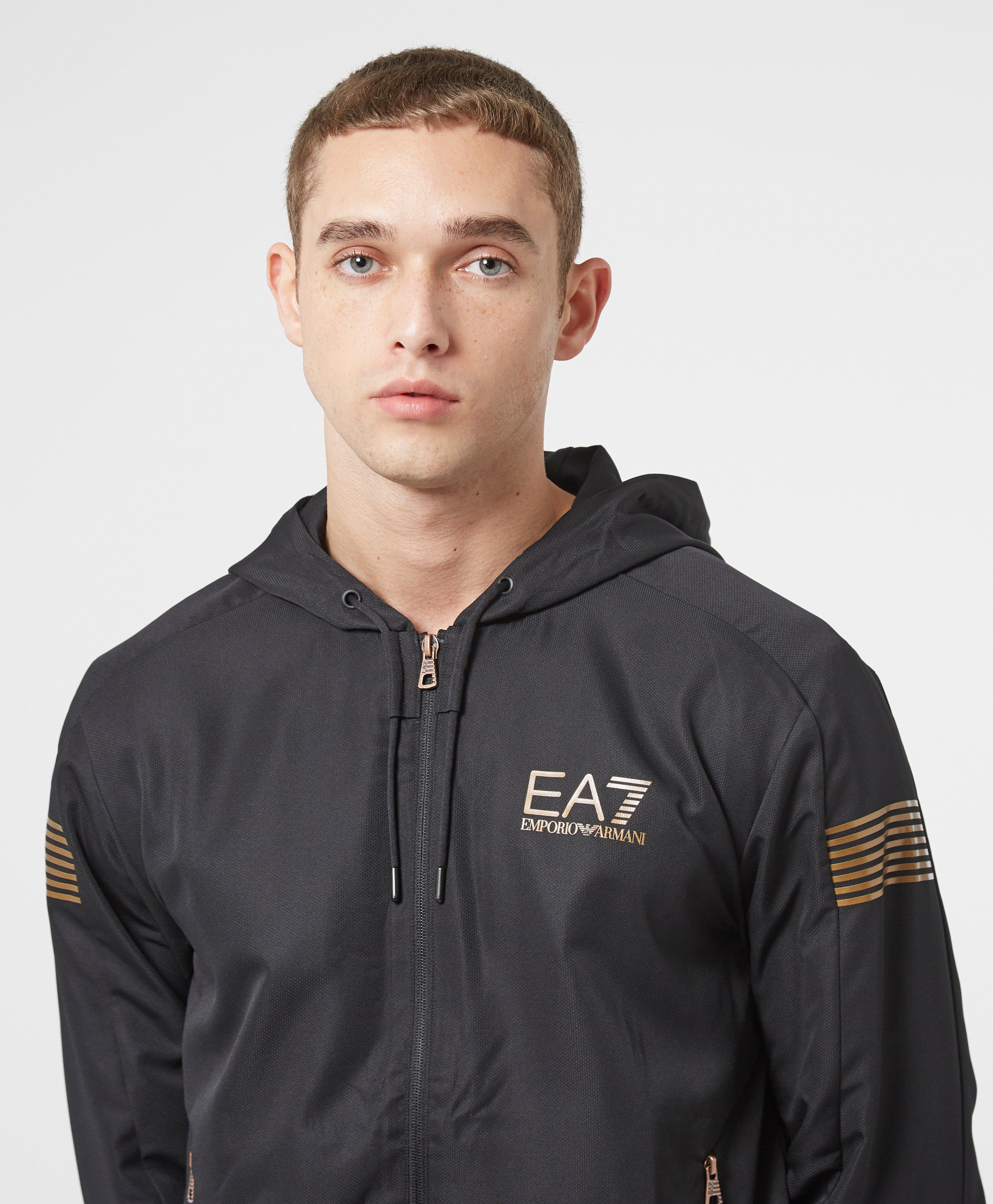 ea7 7 lines fleece tracksuit