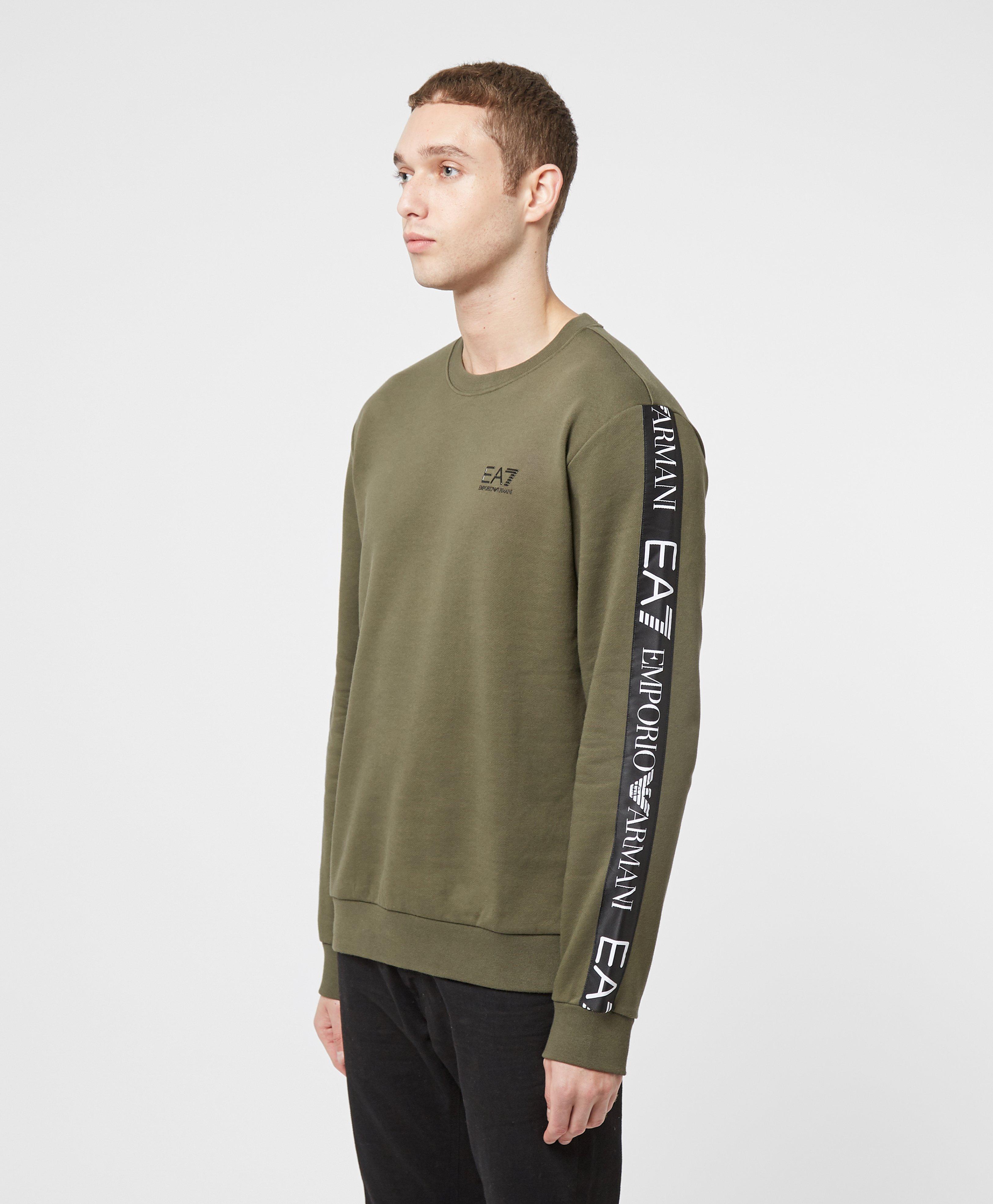 emporio armani ea7 tape hoodie