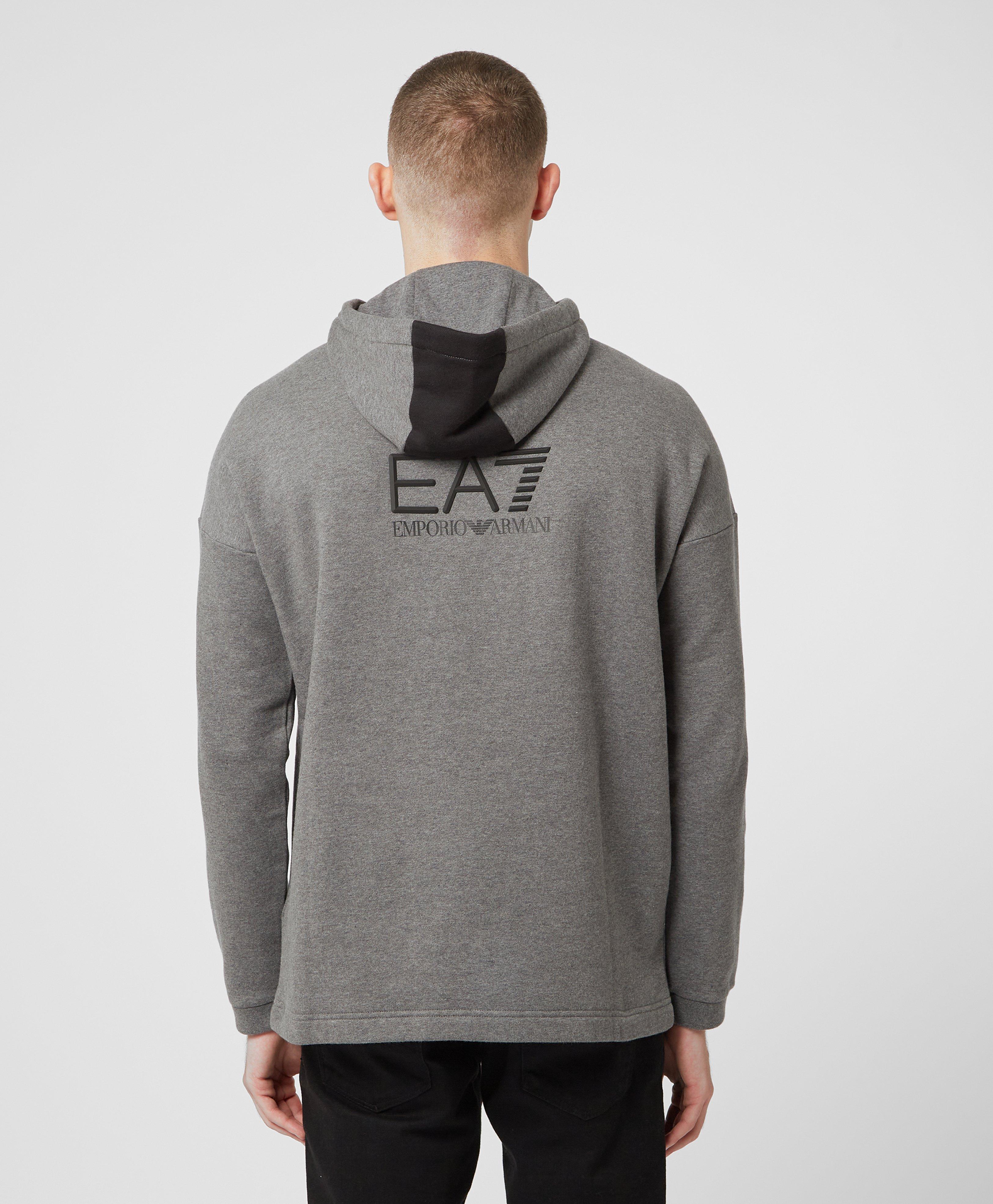 ea7 half zip hoodie