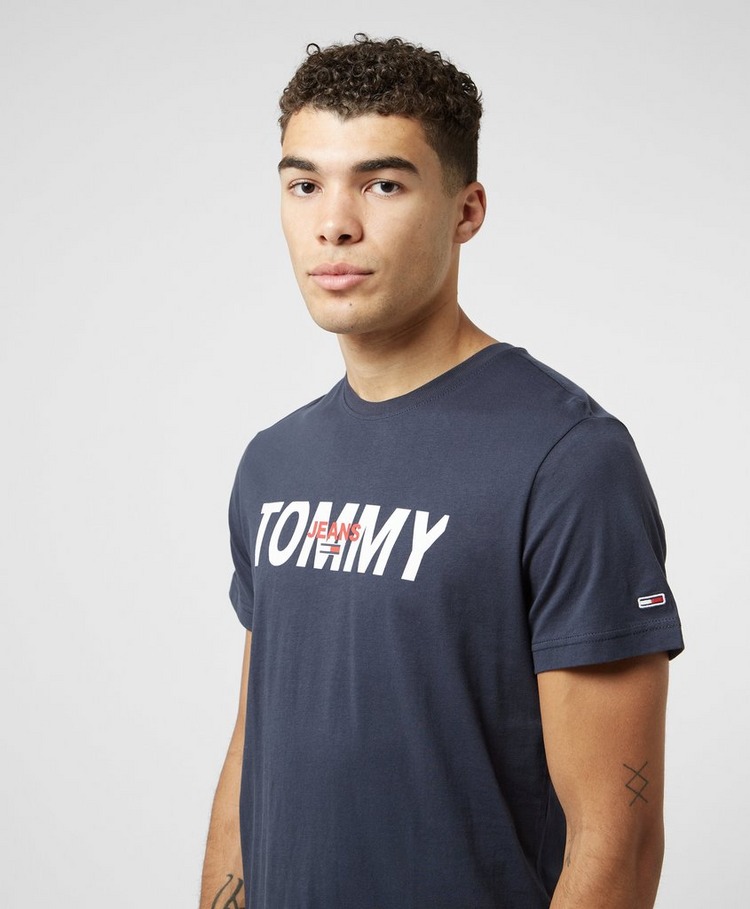 Tommy Jeans Layered Graphic Short Sleeve T-Shirt