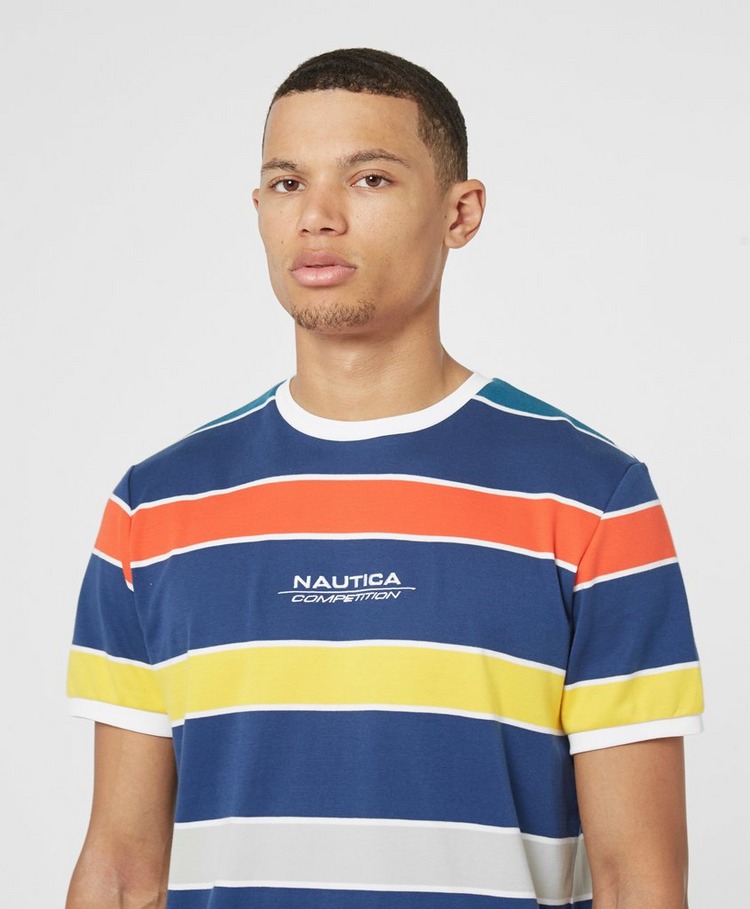Nautica Competition Adviso Stripe Short Sleeve T-Shirt