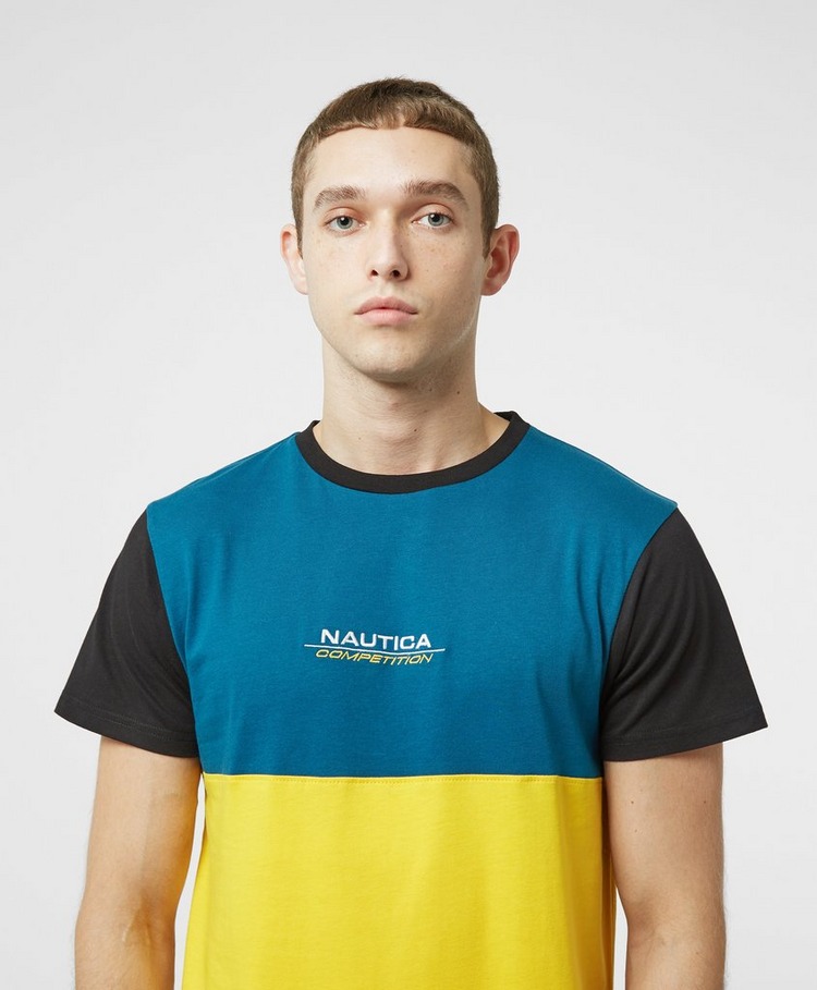 Nautica Competition Pennant Colour Block Short Sleeve T-Shirt