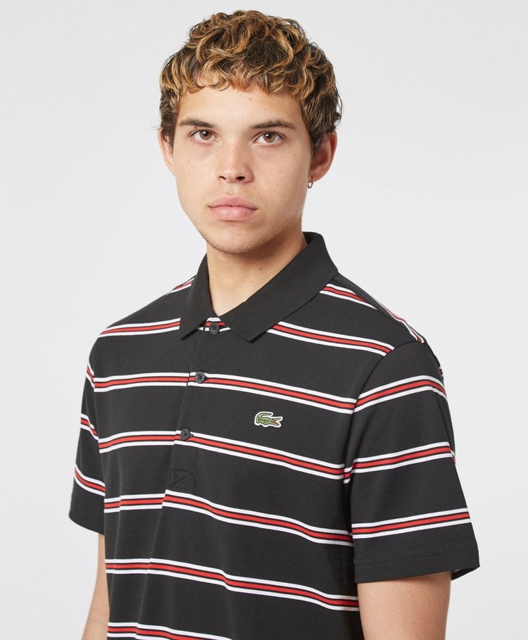 Lacoste Stripe Short Sleeve Polo Shirt
