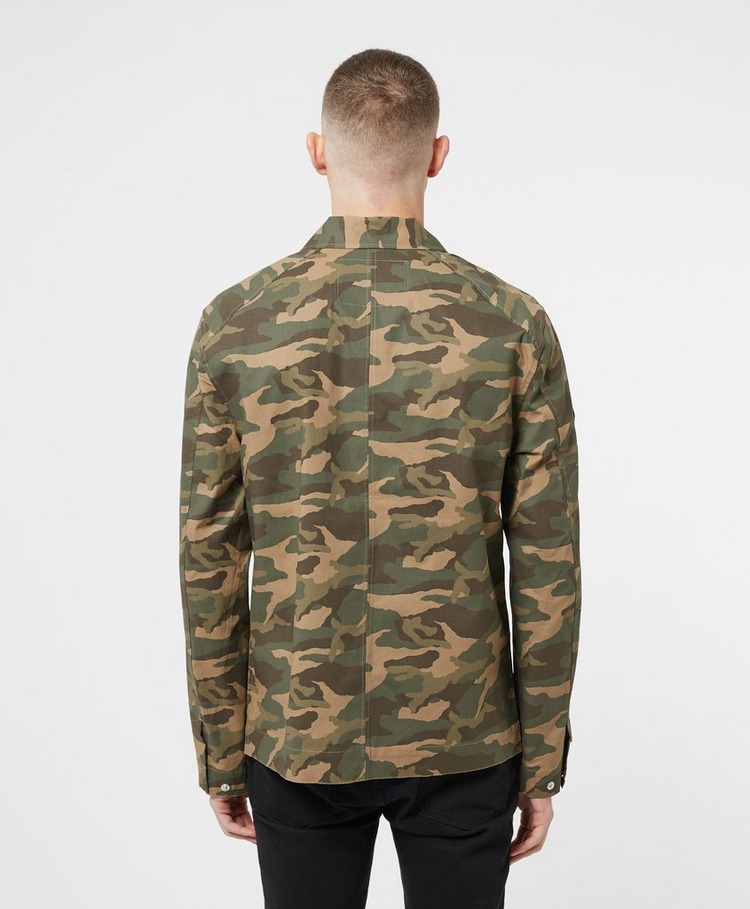 pretty green four pocket overshirt