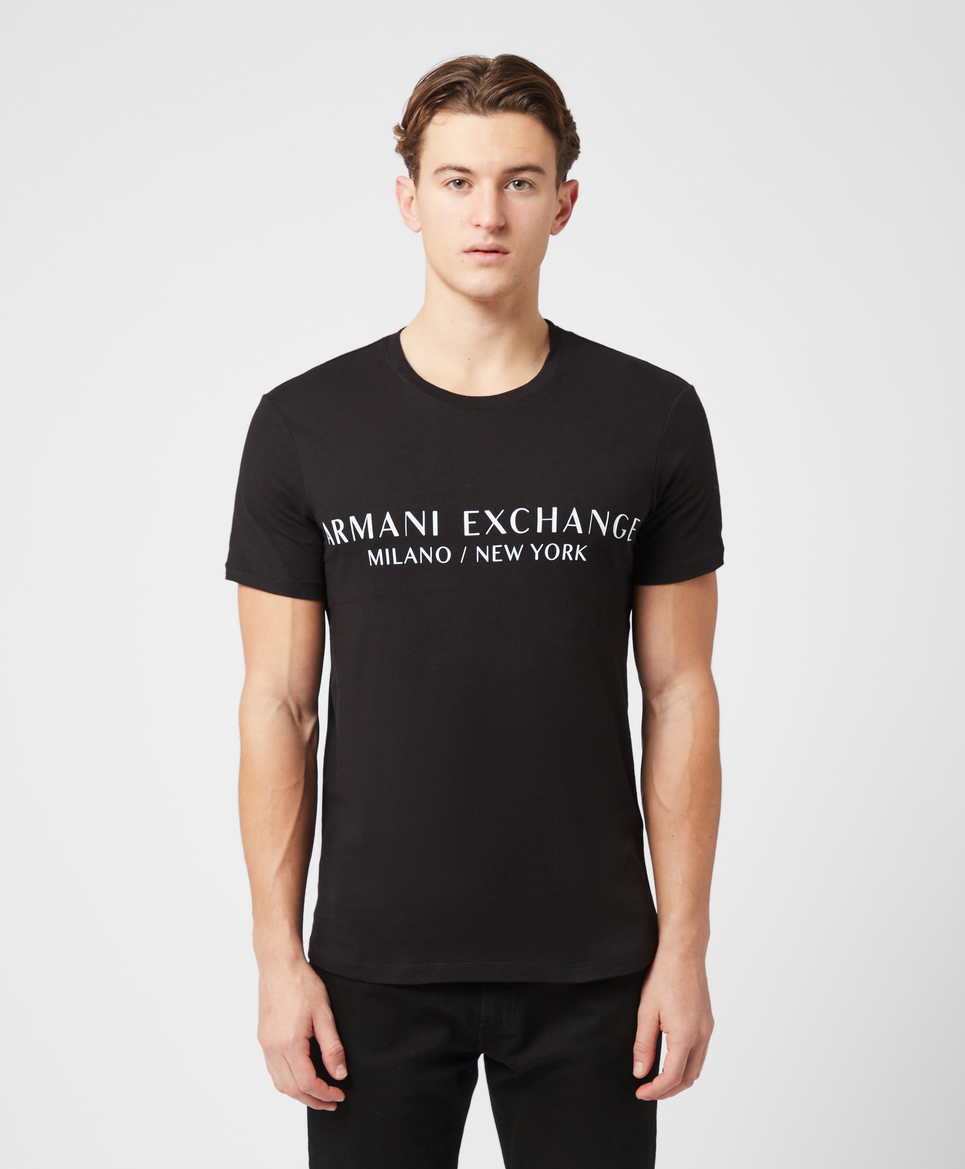 Armani Exchange Milano to New York Short Sleeve T-Shirt | scotts Menswear