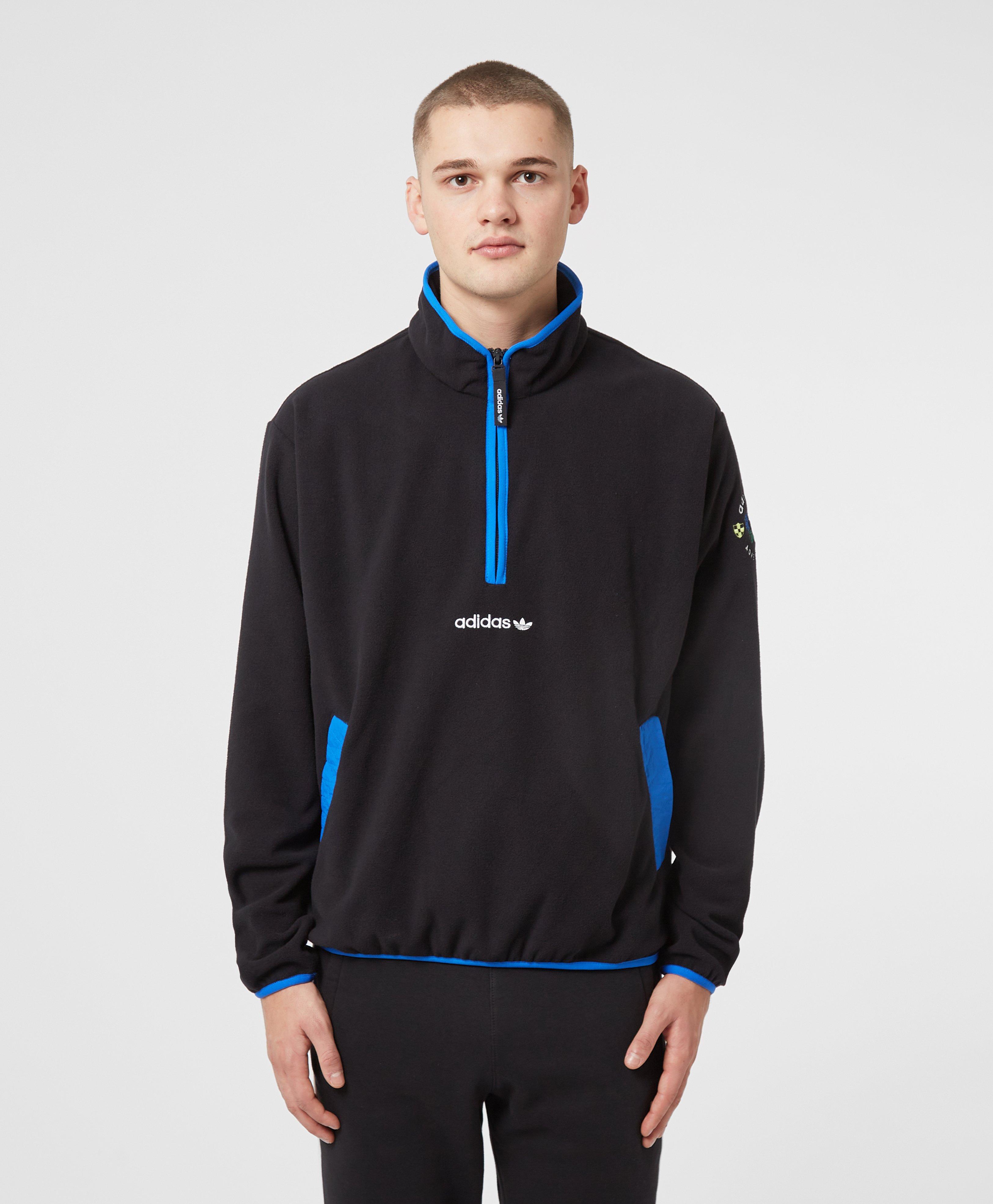 adidas half zip fleece