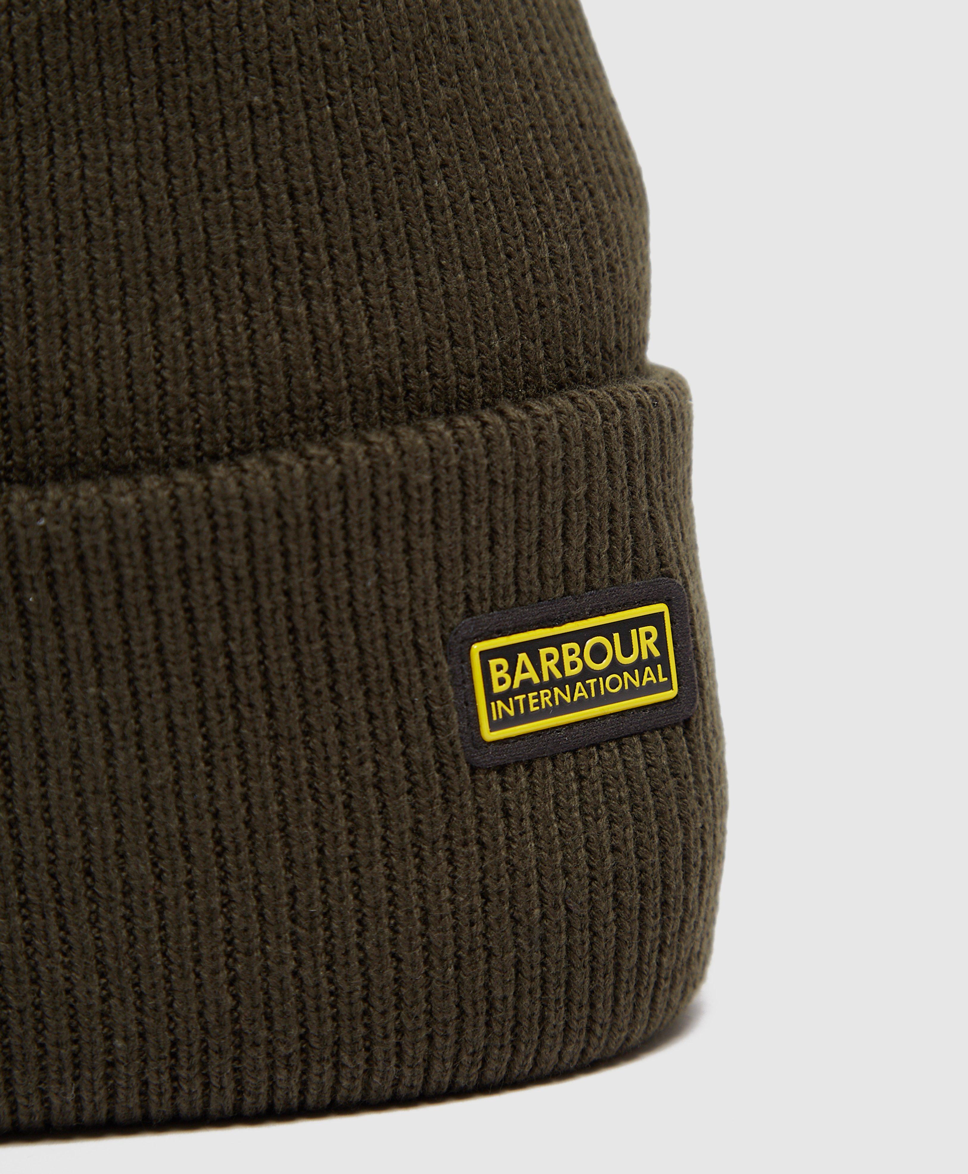 barbour international beanie