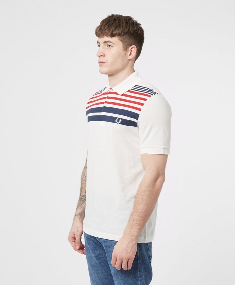 Fred Perry Reissue Stripe Pique Short Sleeve Polo Shirt