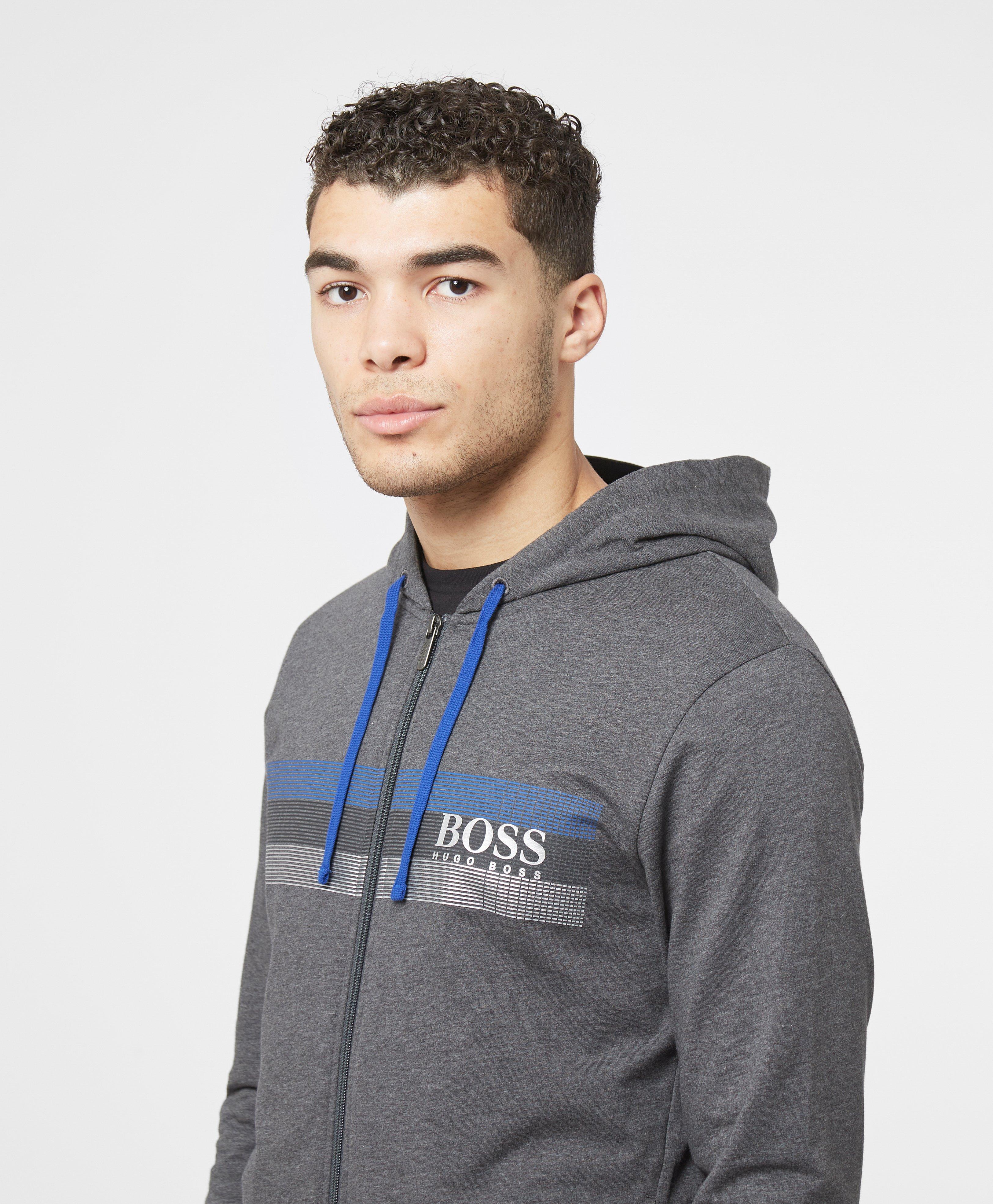 boss authentic full zip hoodie