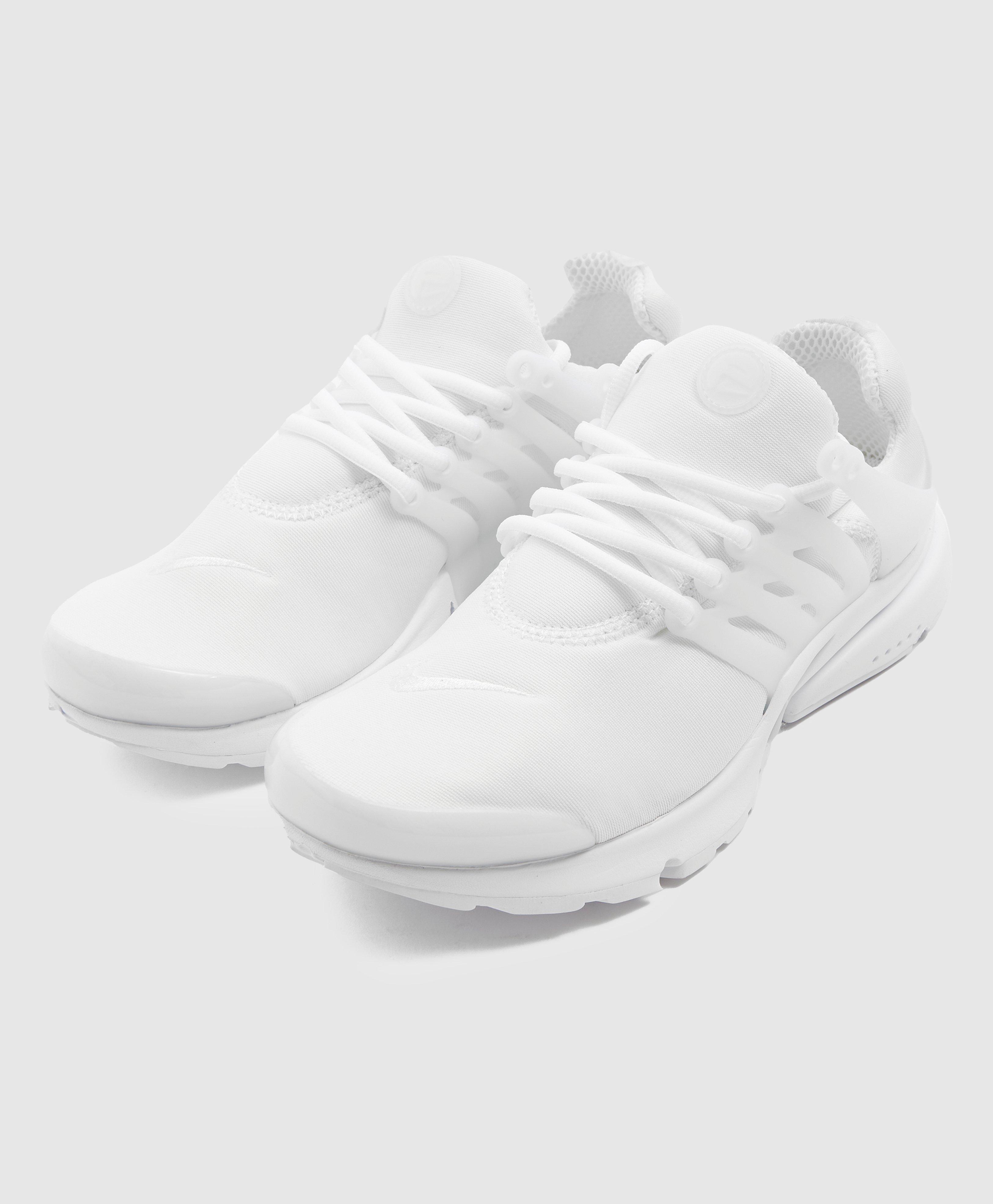 white presto trainers
