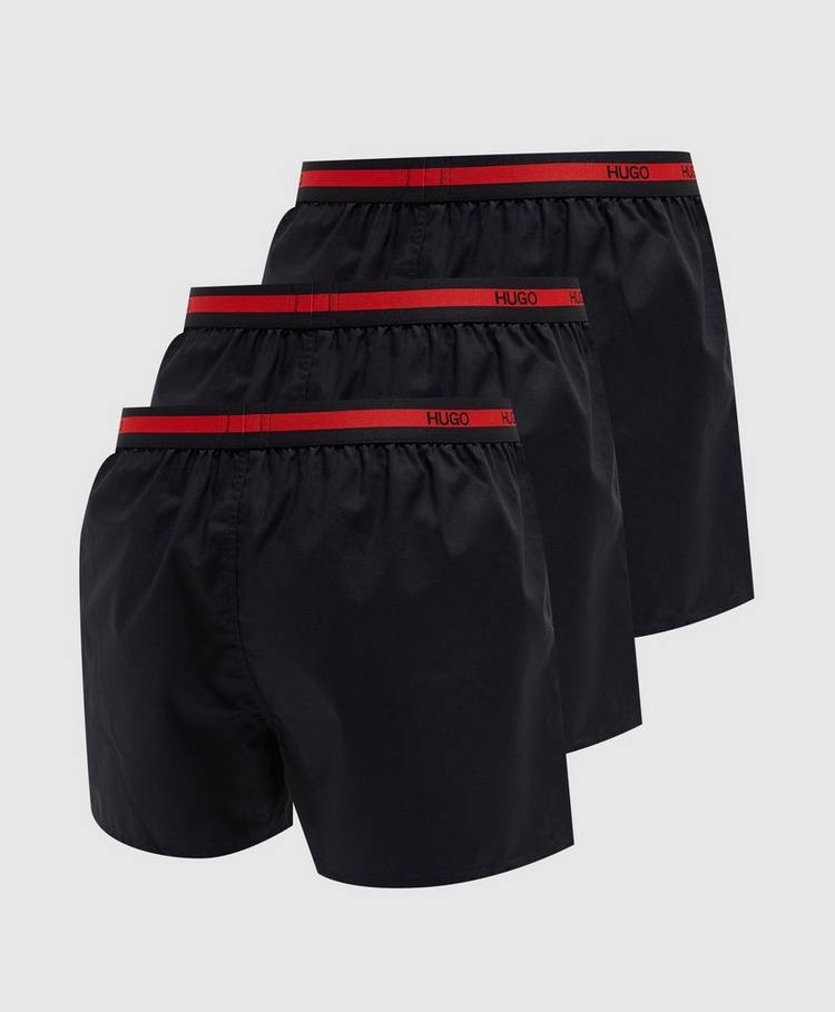 HUGO 2 Pack Woven Boxer Shorts