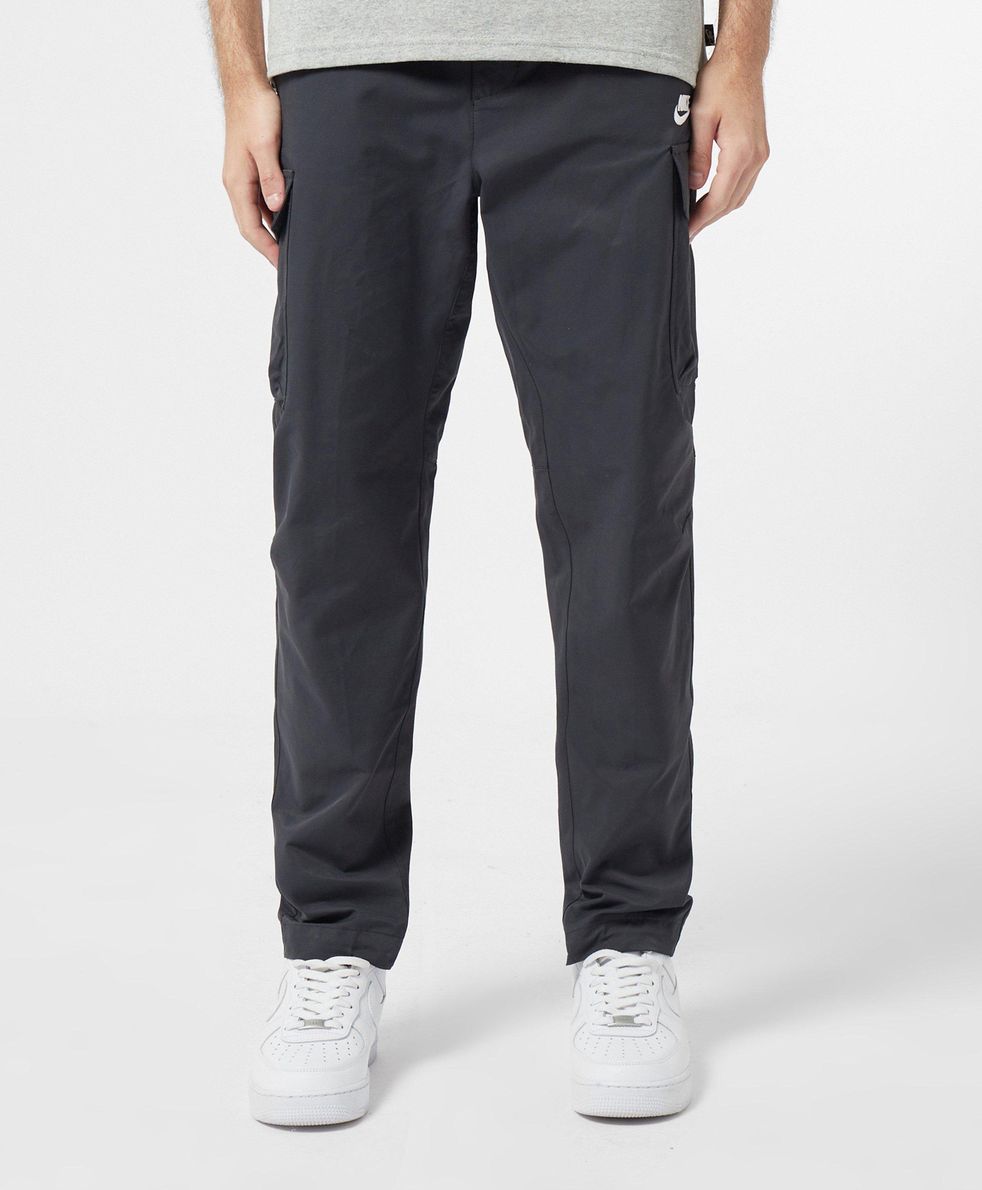 cargo woven track pants