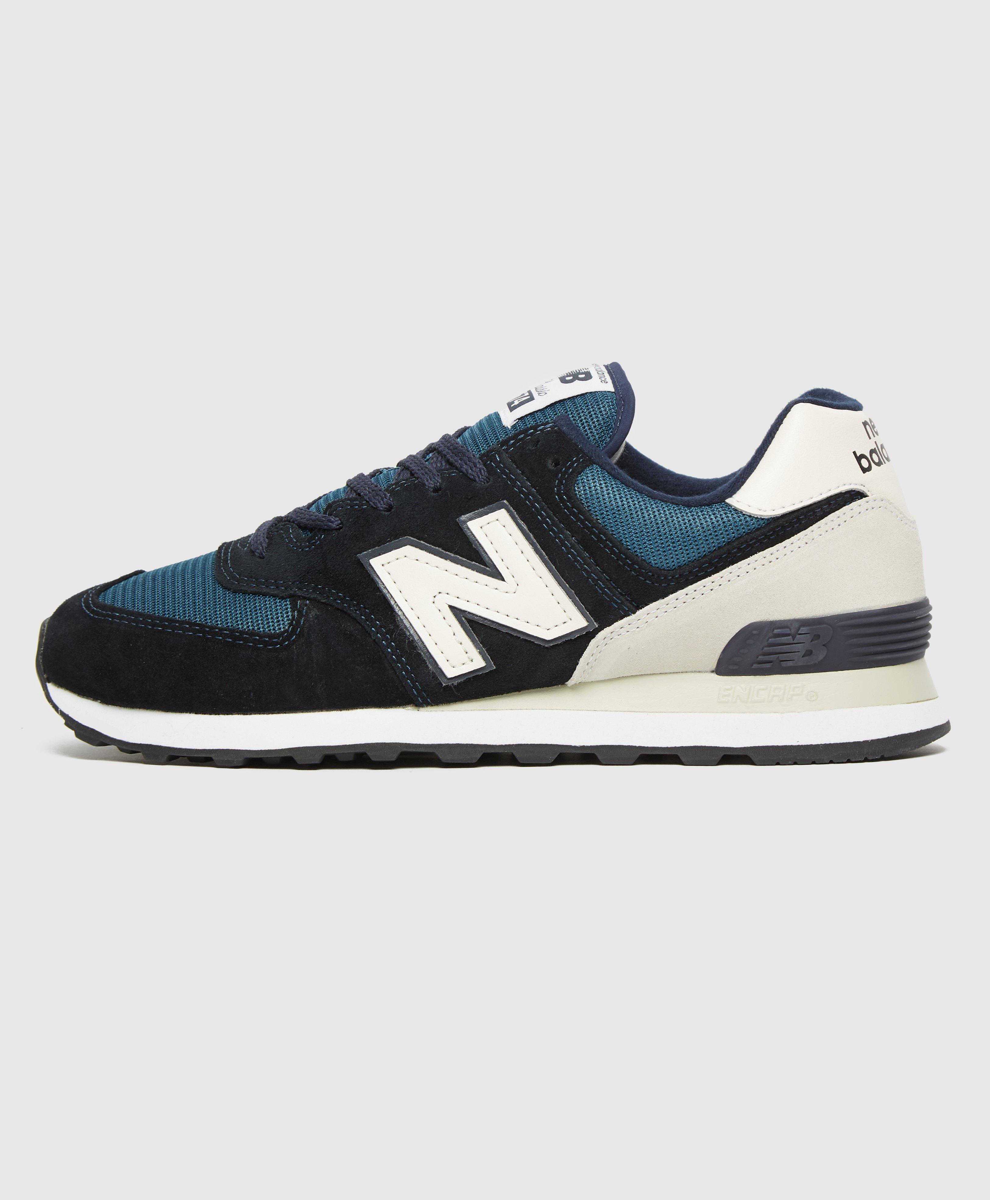 new balance 574 petrol blue