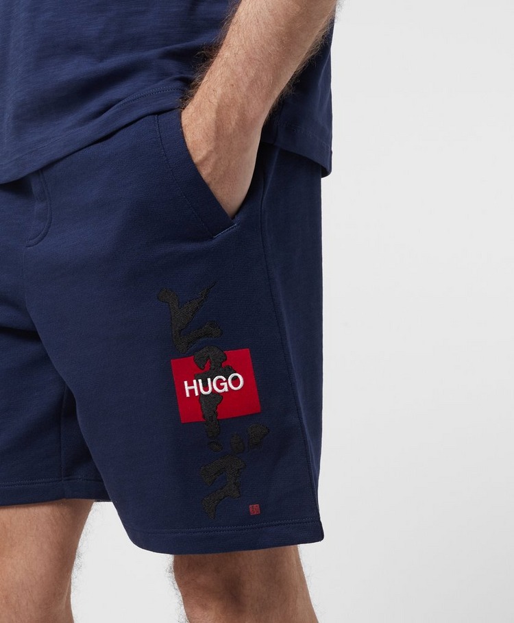 HUGO Dilson Embroidered Shorts