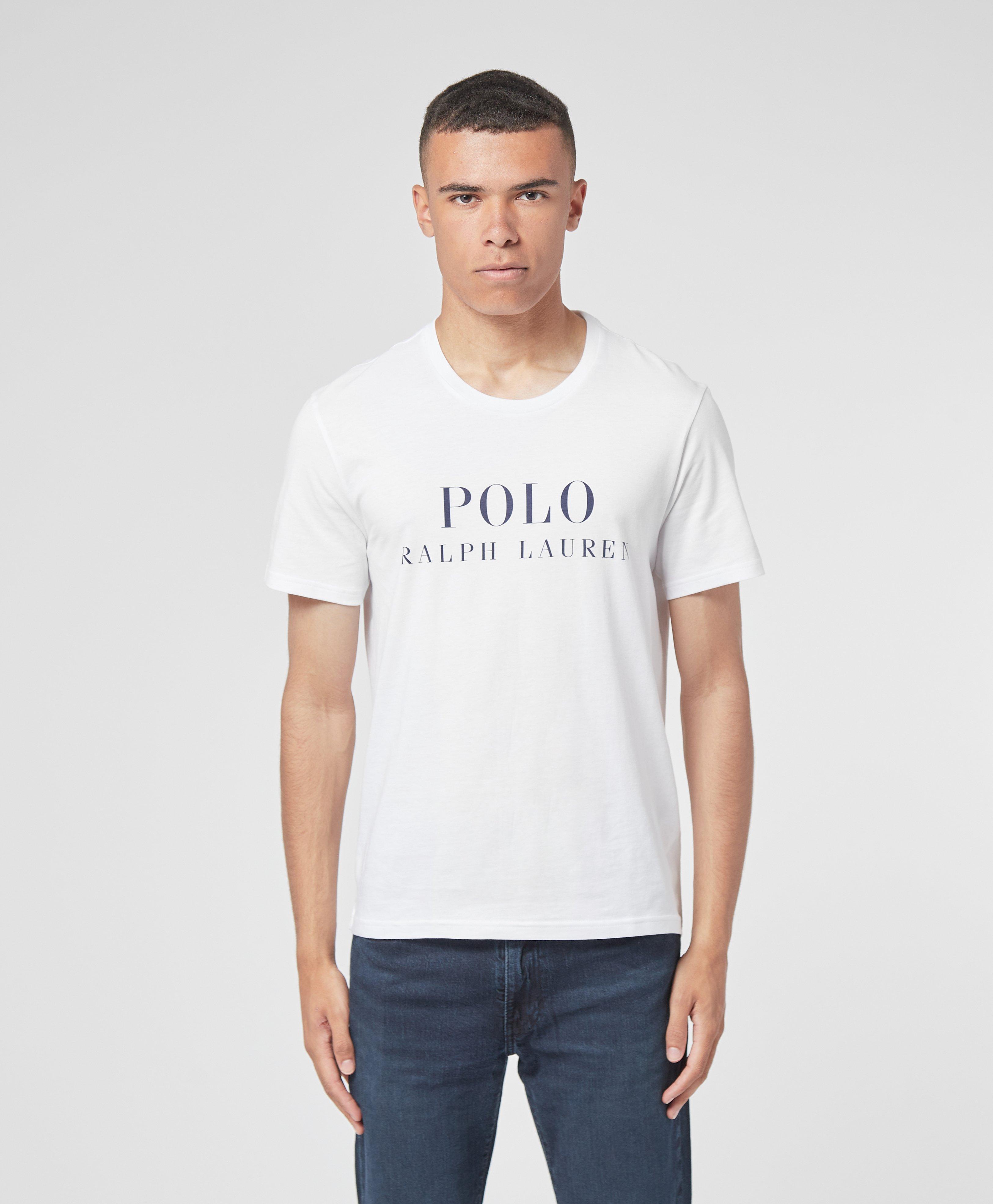 White Polo Ralph Lauren Underwear Logo 